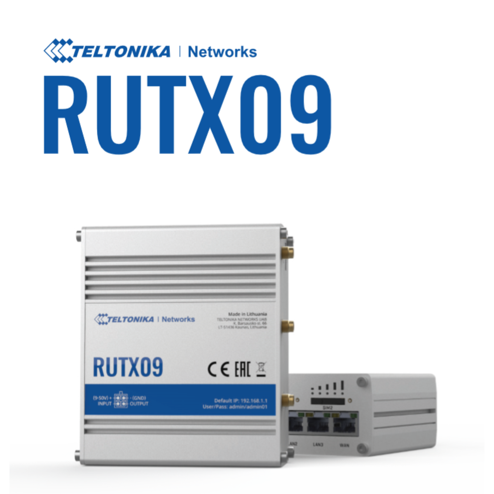 Teltonika router RUTX09