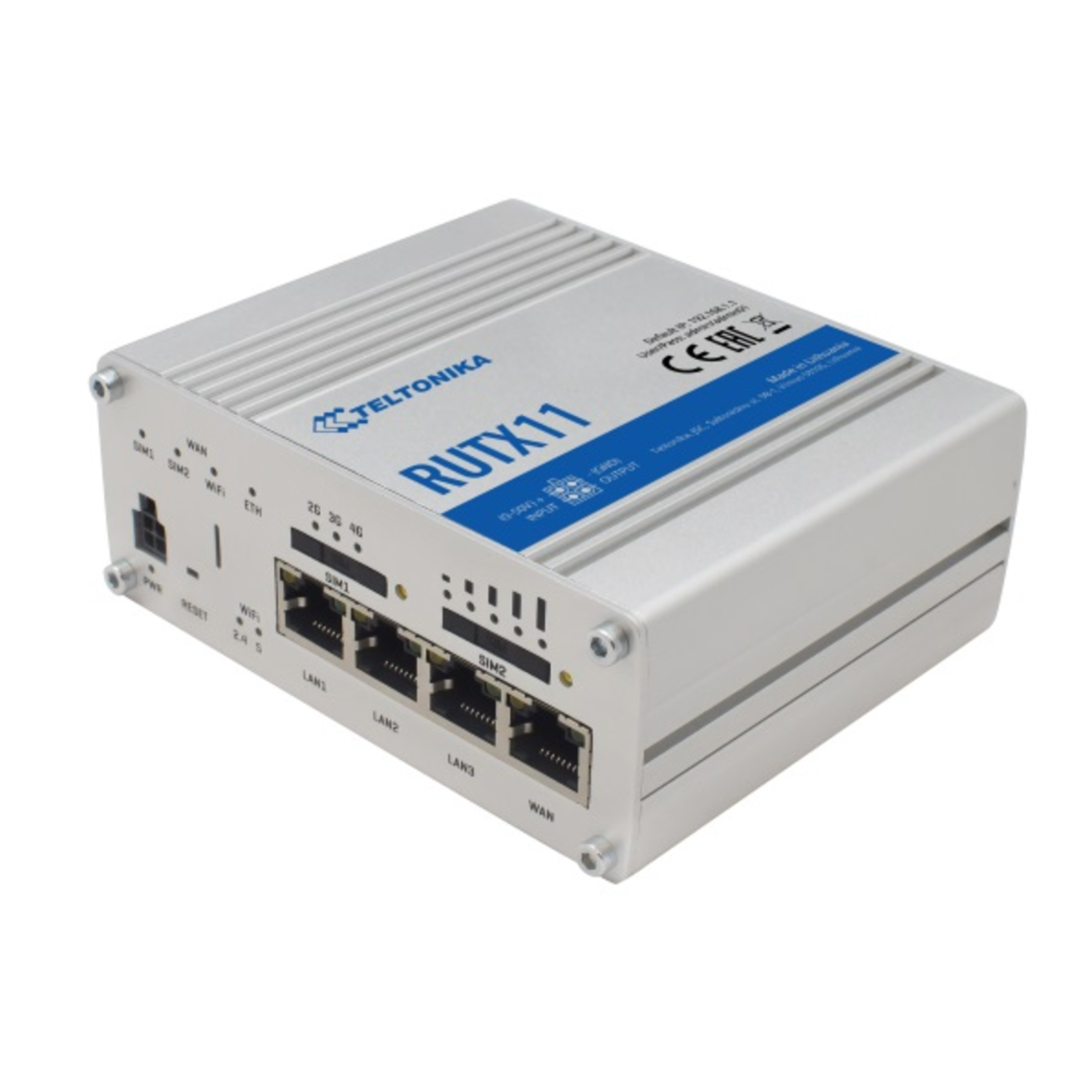 Teltonika Rugged router 4-Port-Switch -CAT6 LTE RUTX11