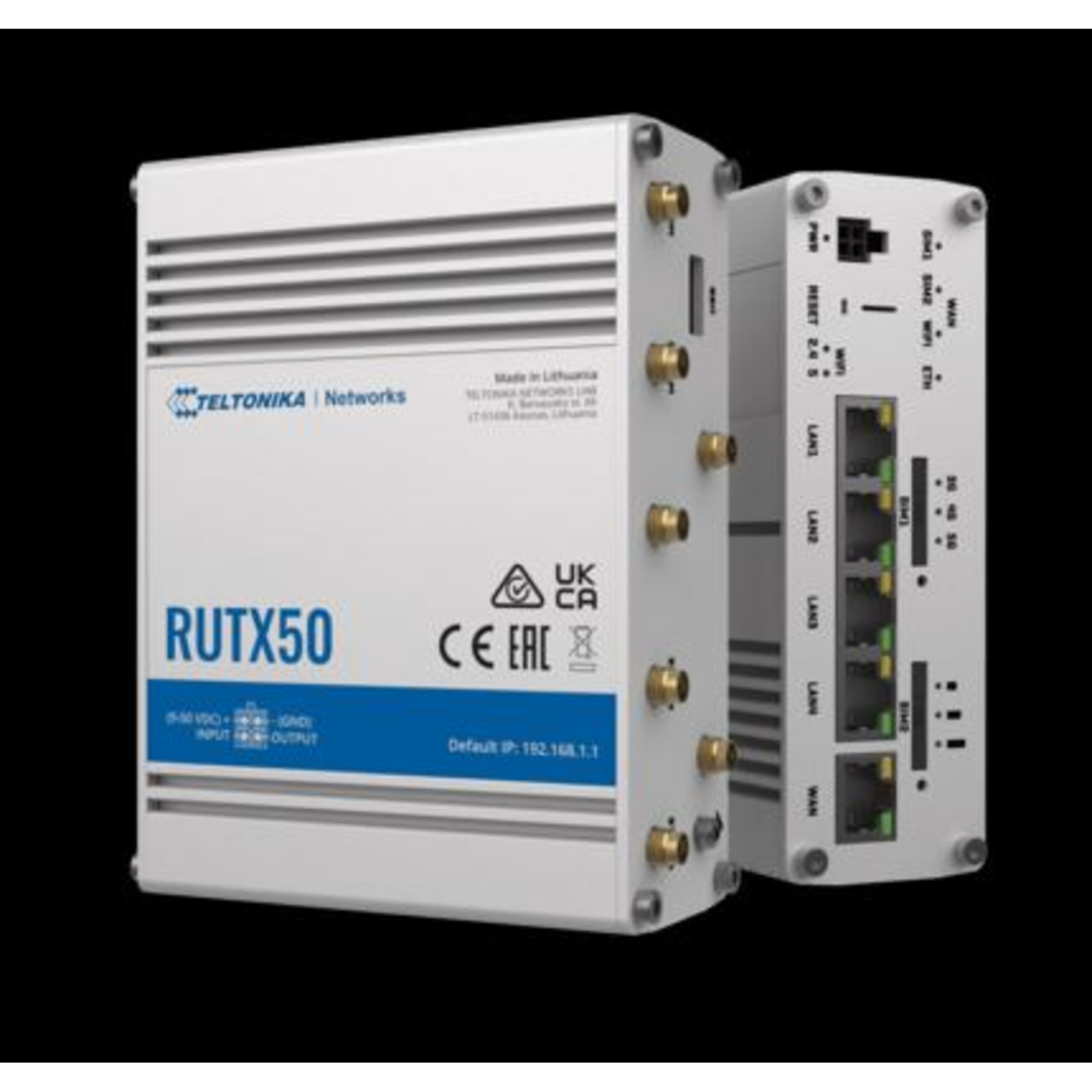 Teltonika RUTX50 Industrial 5G-router DUAL SIM (eSIM)