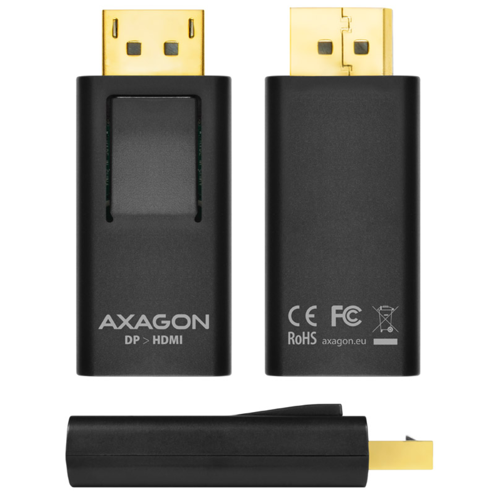 Axagon RVD-HI DisplayPort to HDMI Reduction Mini Adapter Full HD Black