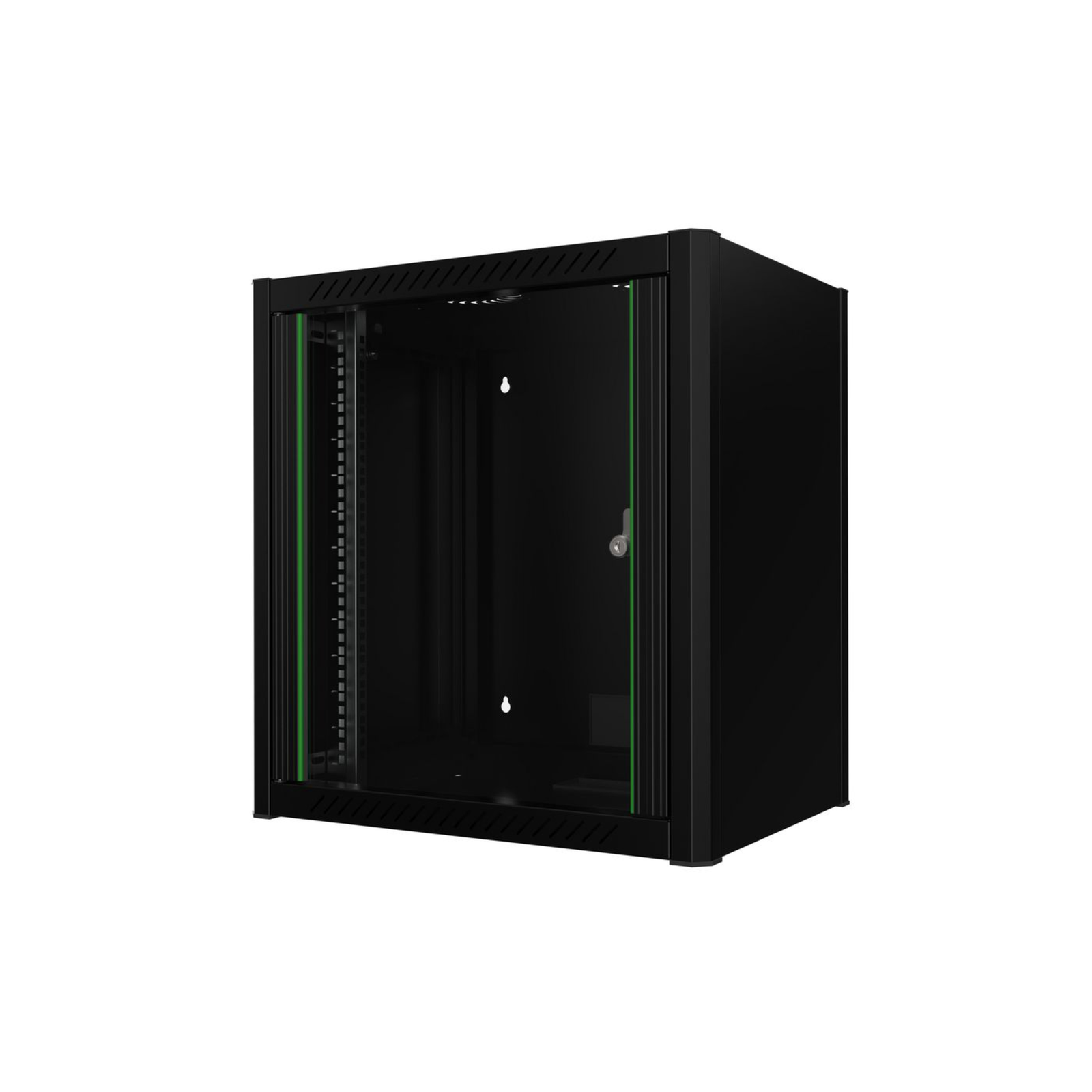 LANVIEW 19inch 12U Rack Wall Mount 600 X 450 X 645mm Black