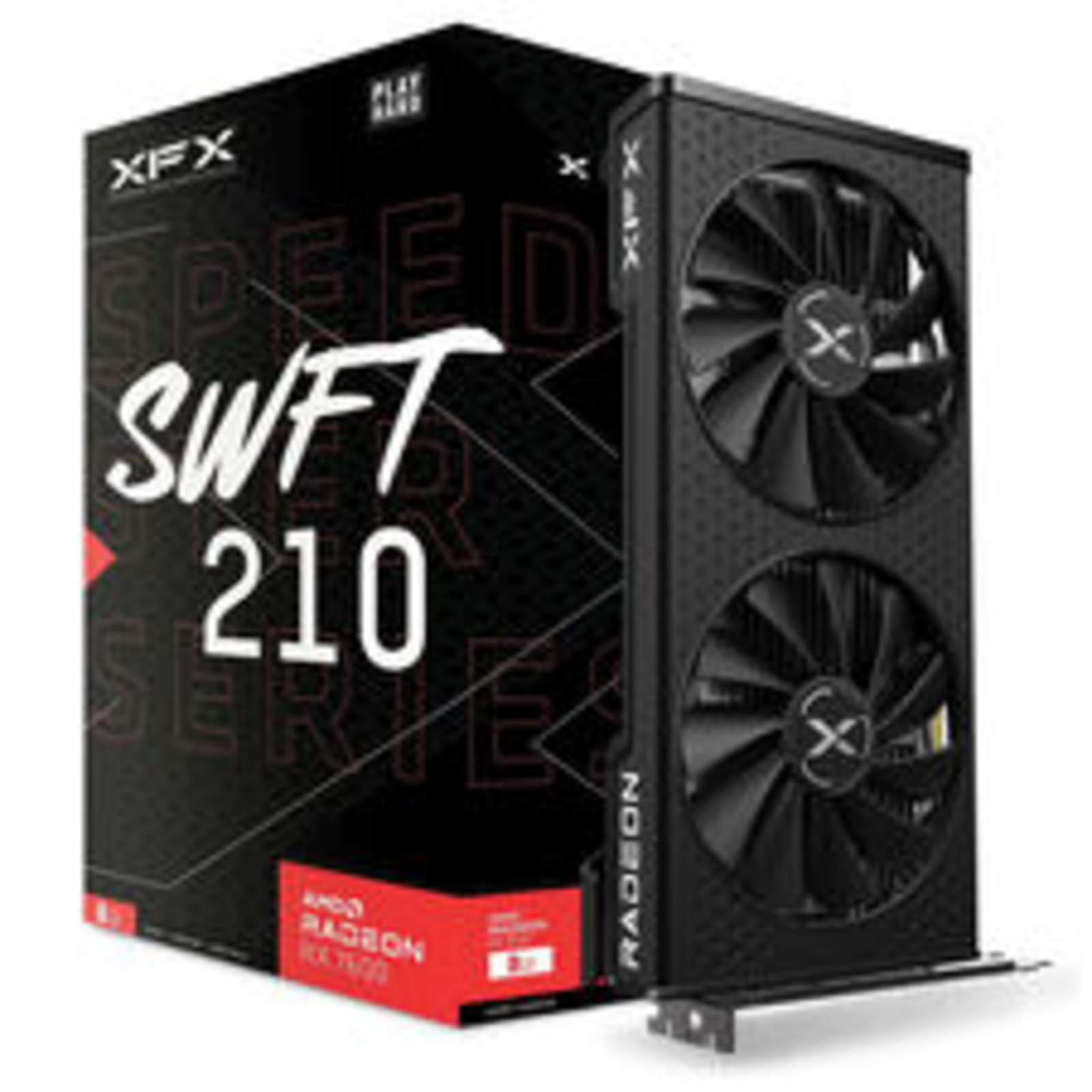 XFX RX 7600 Gaming SWFT210 8GB GDDR6 HDMI 3xDP