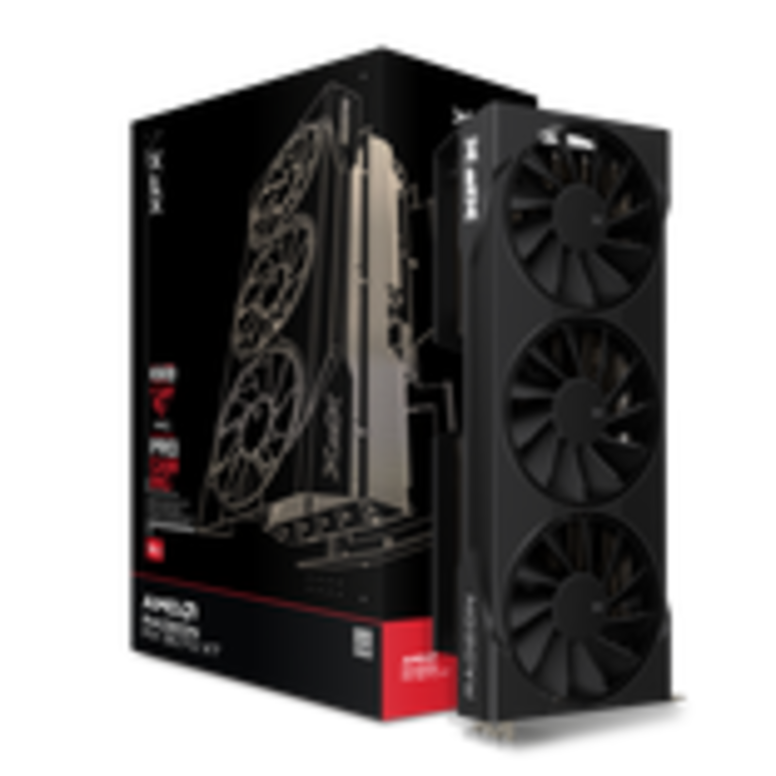 XFX AMD Radeon RX 9070XT Swift 9070 XT Gaming Edition 16GB GDDR6 VRAM PCIe X16 HDMI 2.1 Display