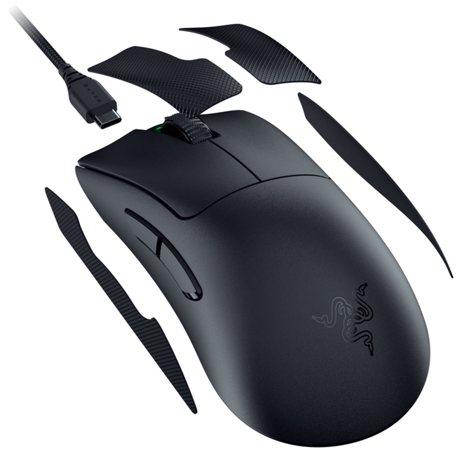 Razer Deathadder V3 Pro Mouse Right-Hand Rf Wireless + USB Type-C Optical 30000 Dpi