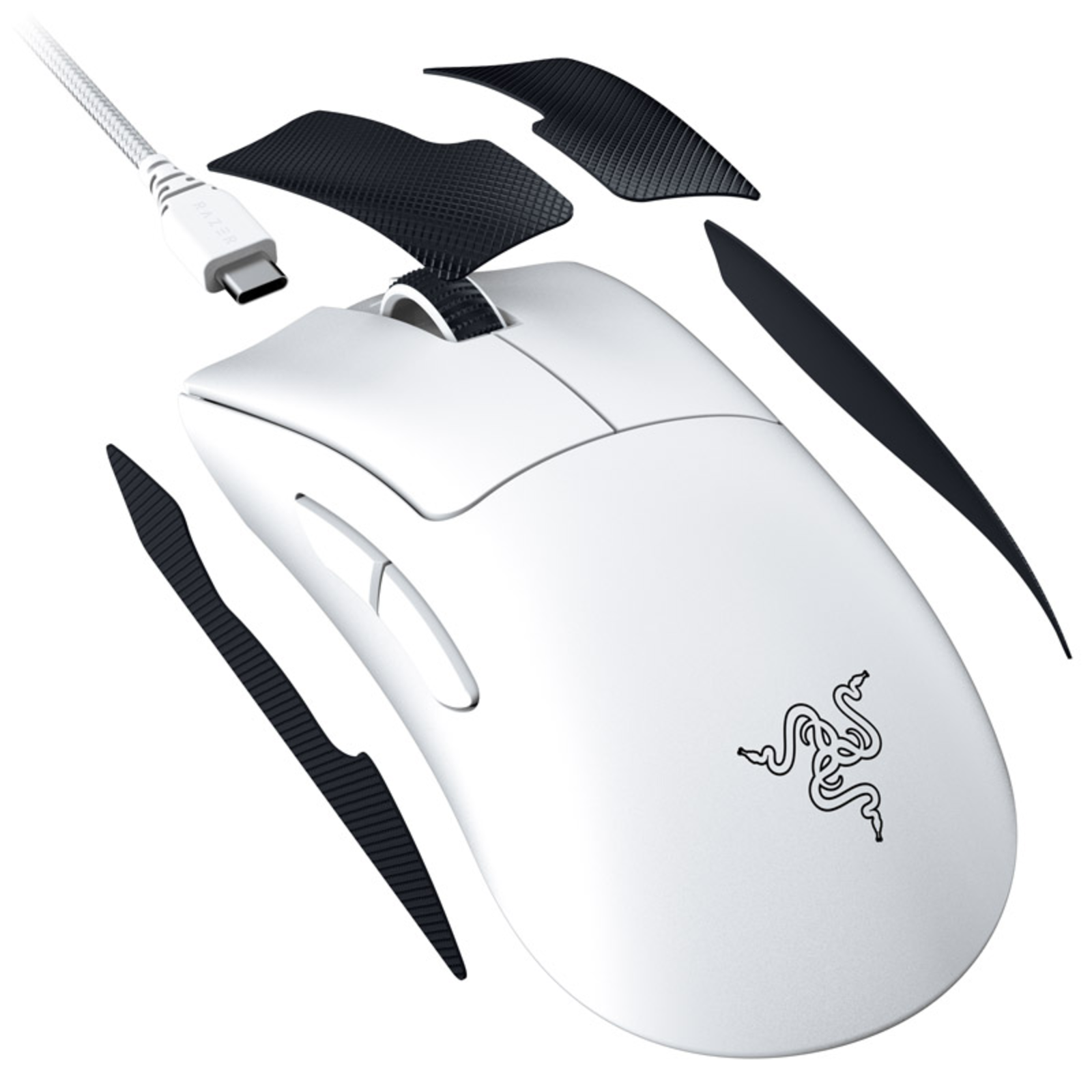 Razer Deathadder V3 Pro Mouse Right-Hand Rf Wireless + USB Type-C Optical 30000 D