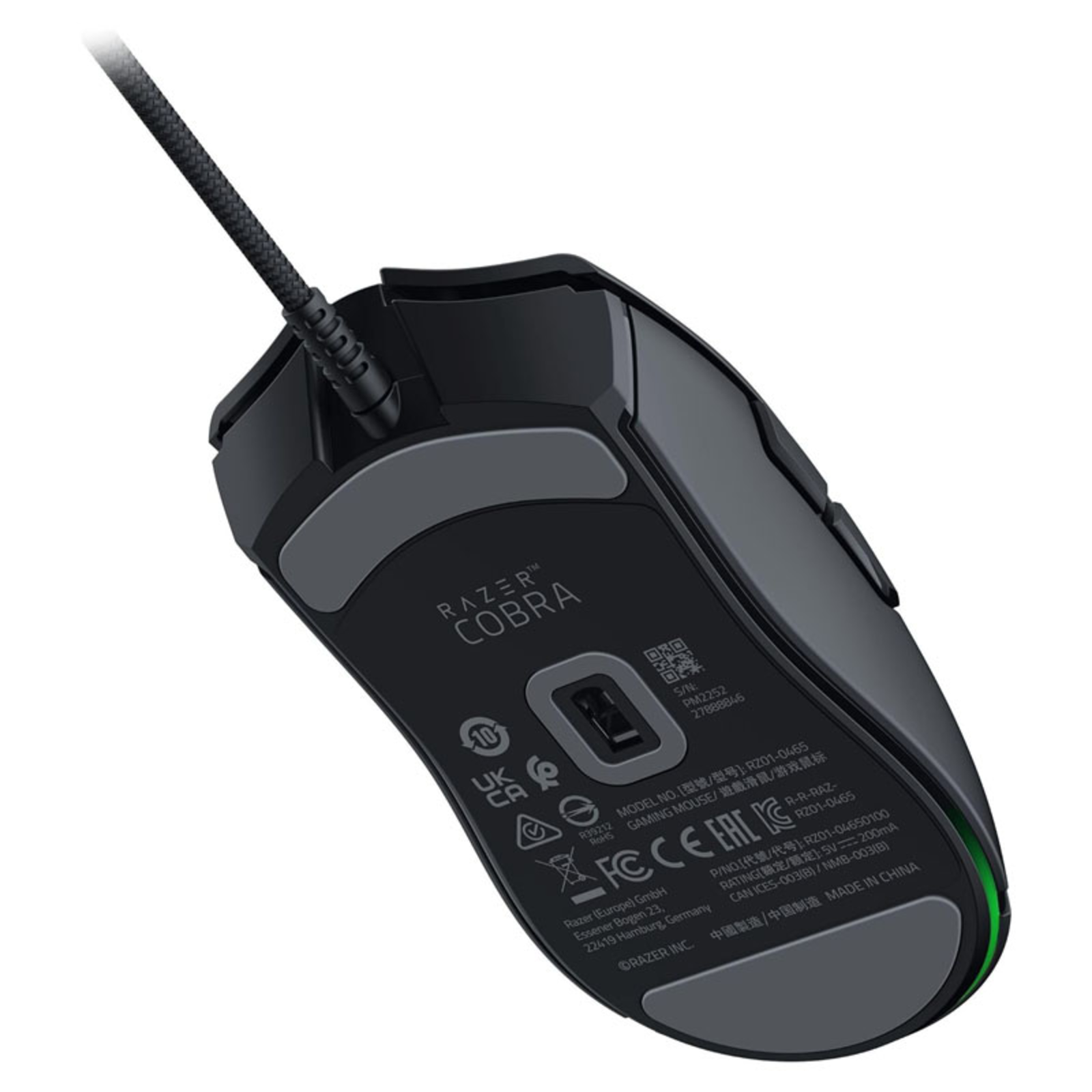 Razer Cobra Mouse Right-Hand USB Type-A Optical 8500 Dpi