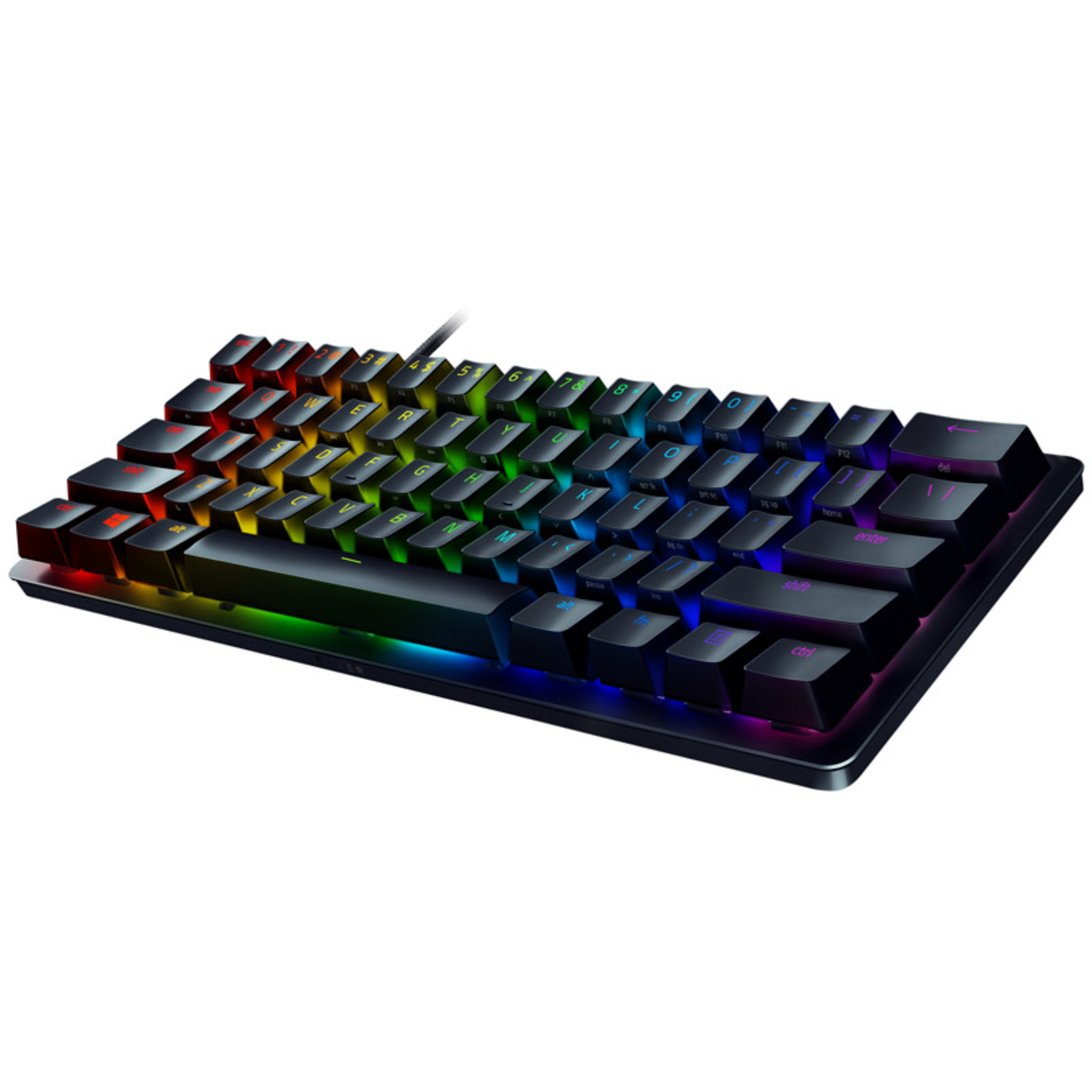 Razer Huntsman Mini Black DE Layout Clicky Optical Purple
