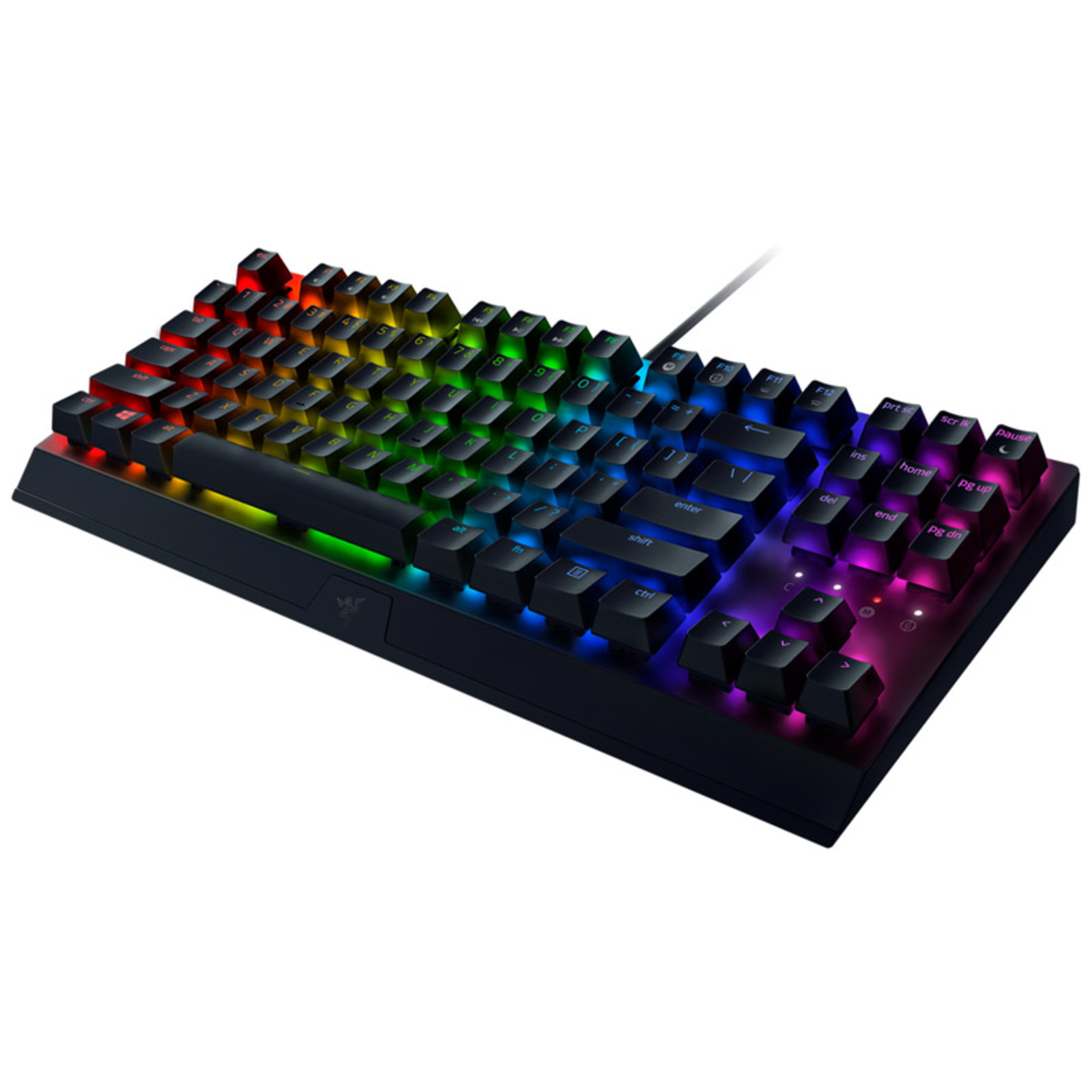Razer Blackwidow V3 Tenkeyless Black DE Layout Green