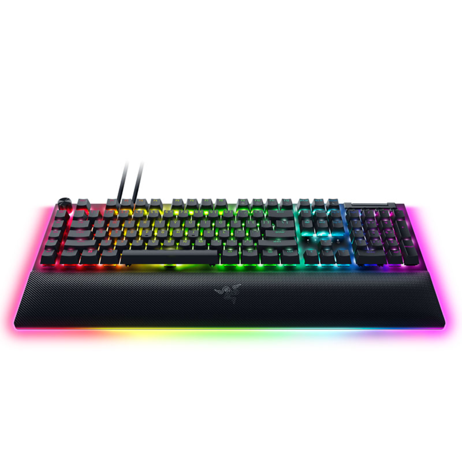 Razer BlackWidow V4 Pro Green Switch Clickable DE Black