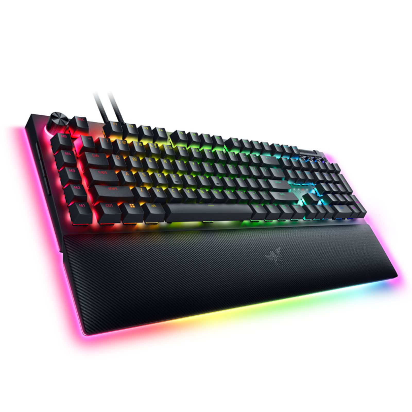 Razer BlackWidow V4 Pro Green Switch Clickable DE Black