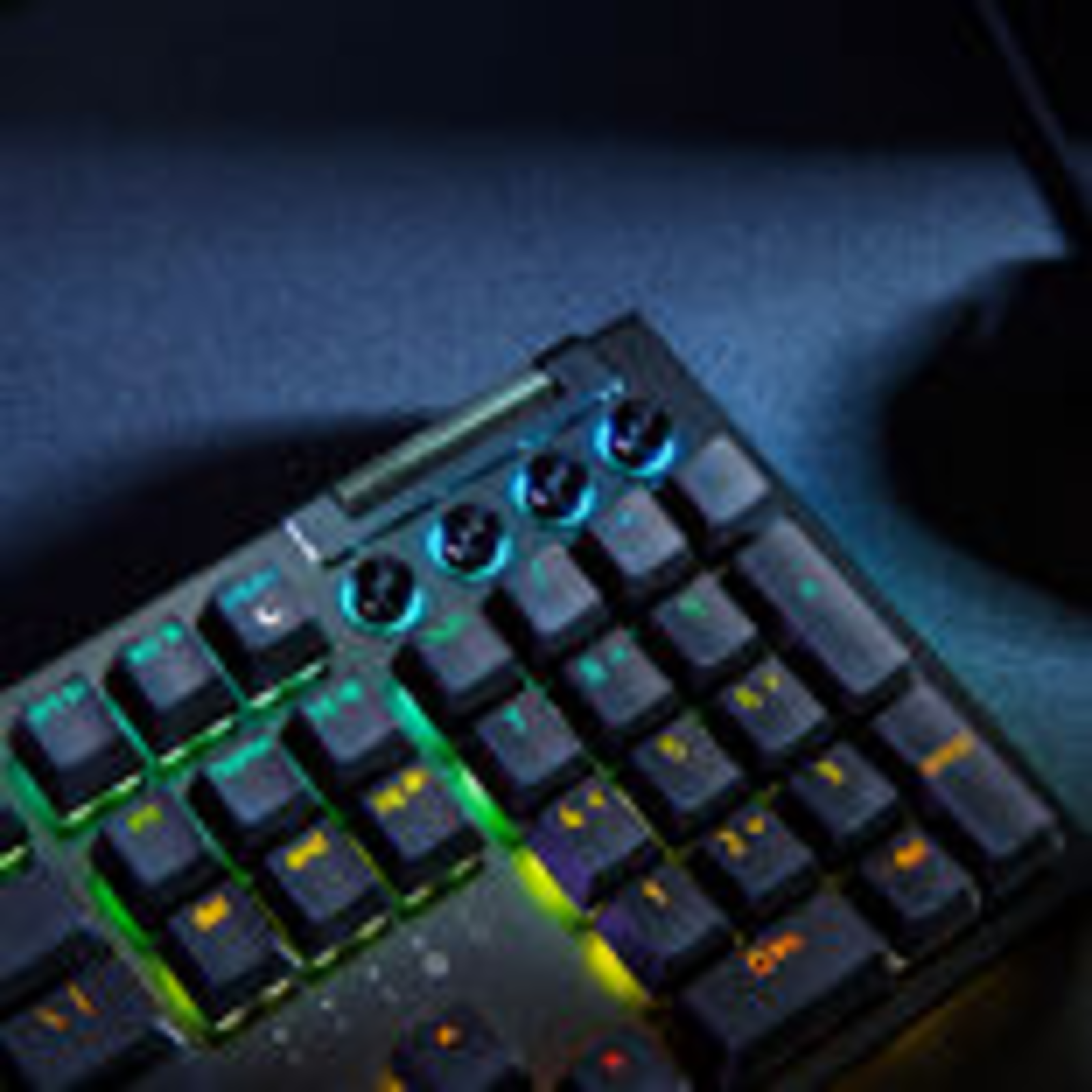 Razer BlackWidow V4 Yellow Switch Mechanical DE Black
