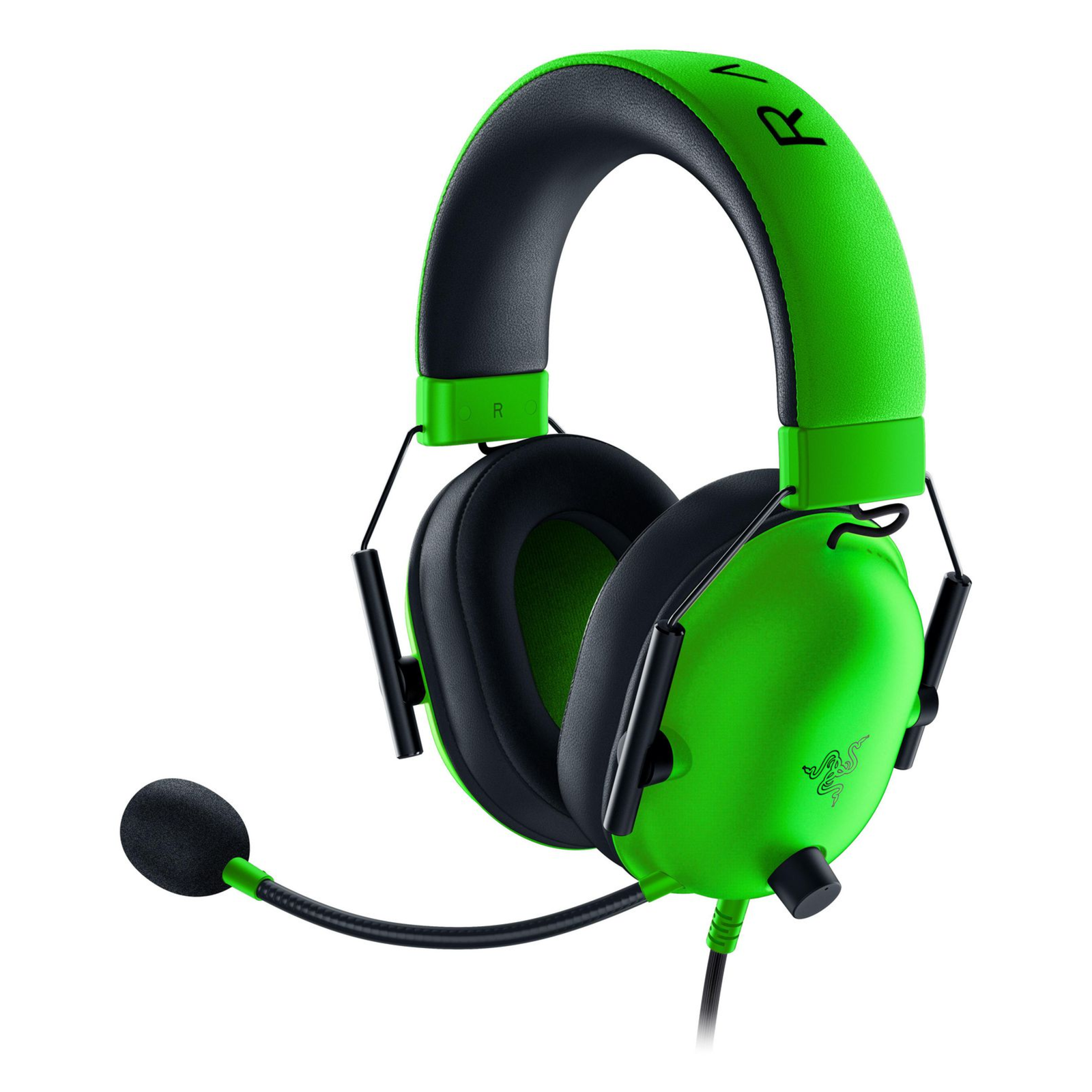 Razer BlackShark V2 X Wired 12 28000 Hz Gaming 240 G Headphones Green Black