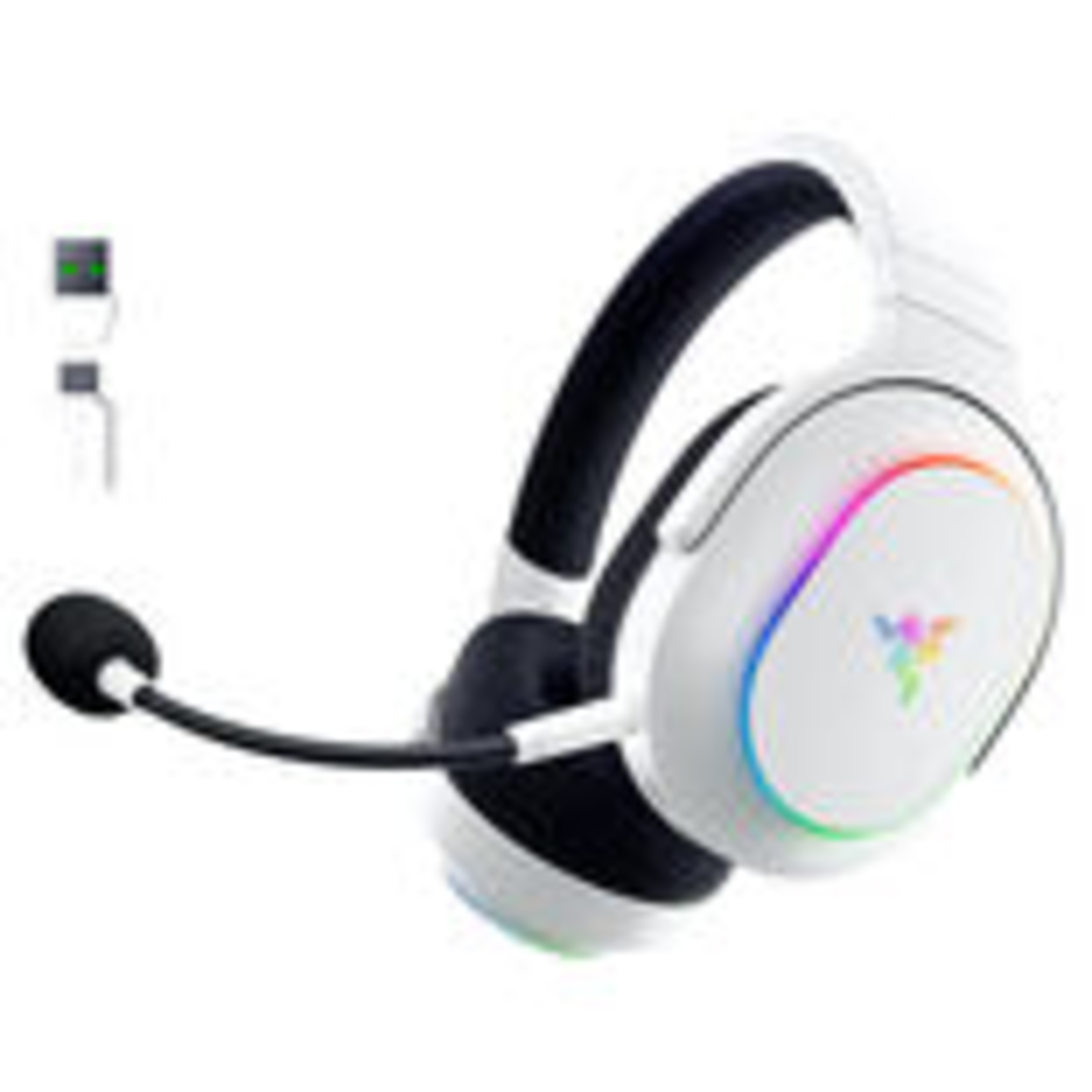 RAZER BARRACUDA X CHROMA WHITE WIRELESS GAMING HEADSET MULTIPLATFORM DESIGN