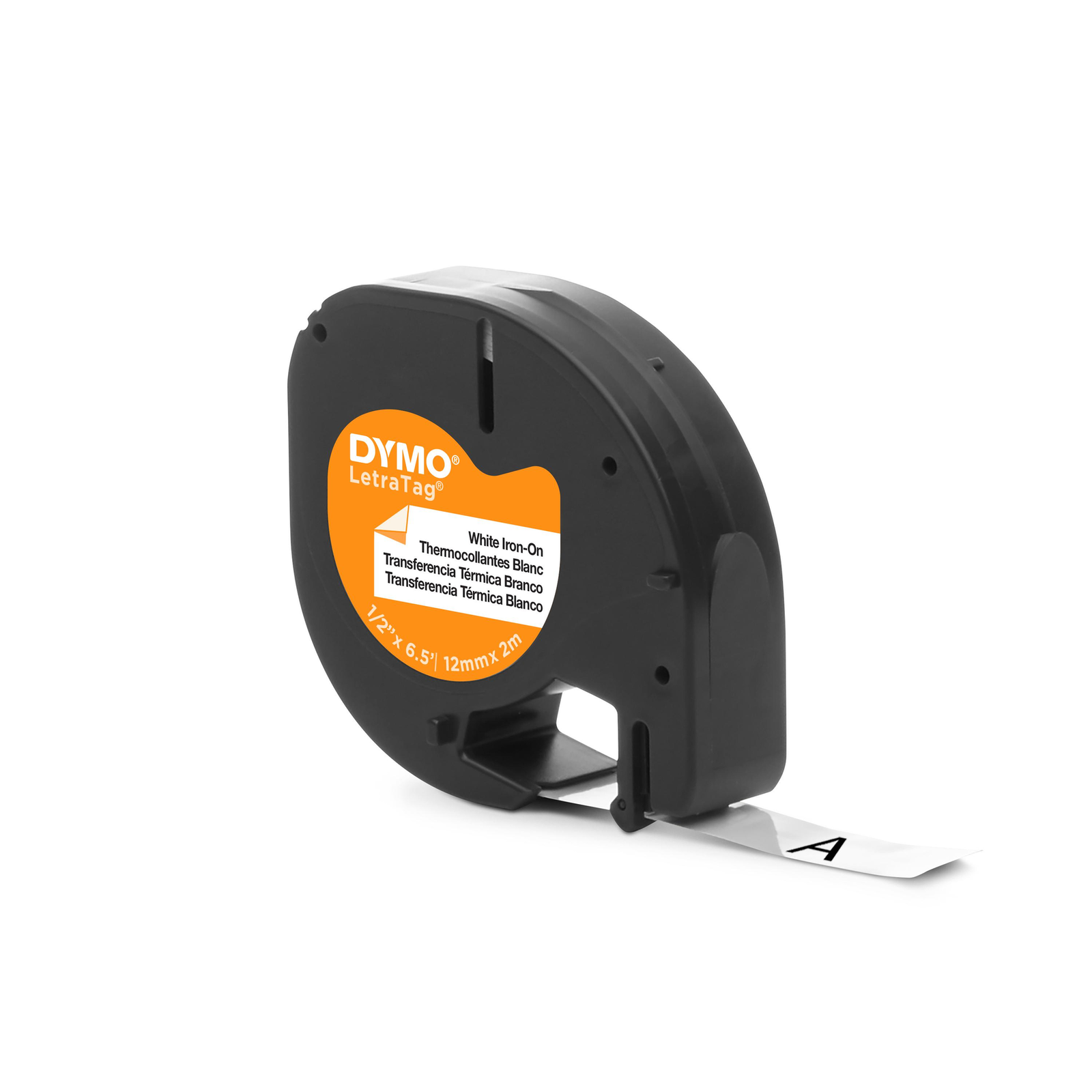Dymo LetraTAG White Roll (1.2 Cm X 4 M) 1 Roll(s) (1 Roll(s) Iron-on Tape