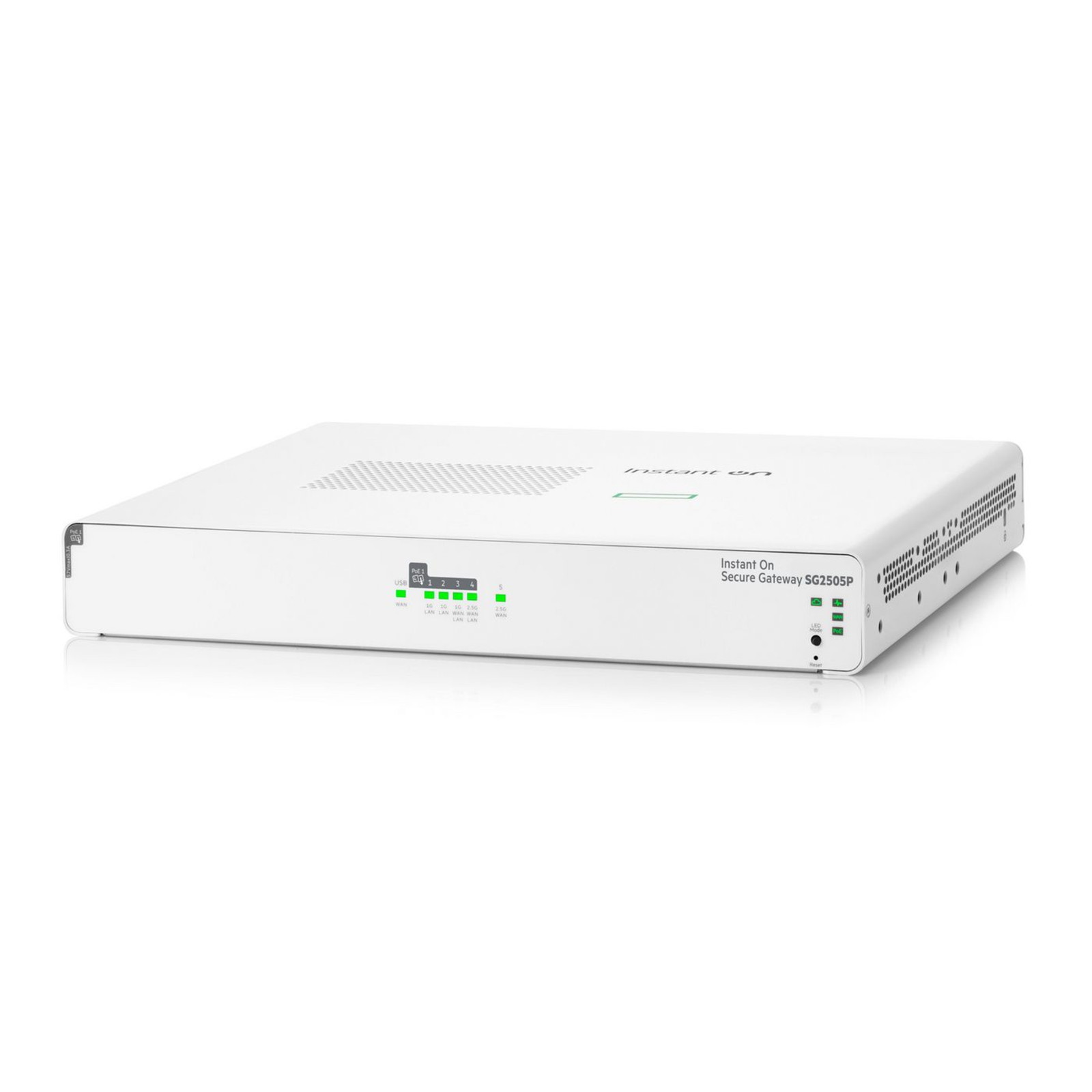 HPE Networking Instant on Secure Gateway SG2505P 1x 2.5G WAN 1x 2.5G And 1x 1G WAN/LAN 2x 1G LAN