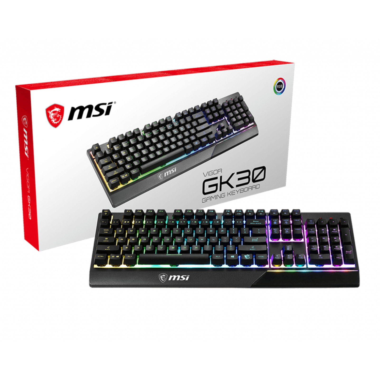 MSI Vigor GK-30 Gaming Keyboard Wired