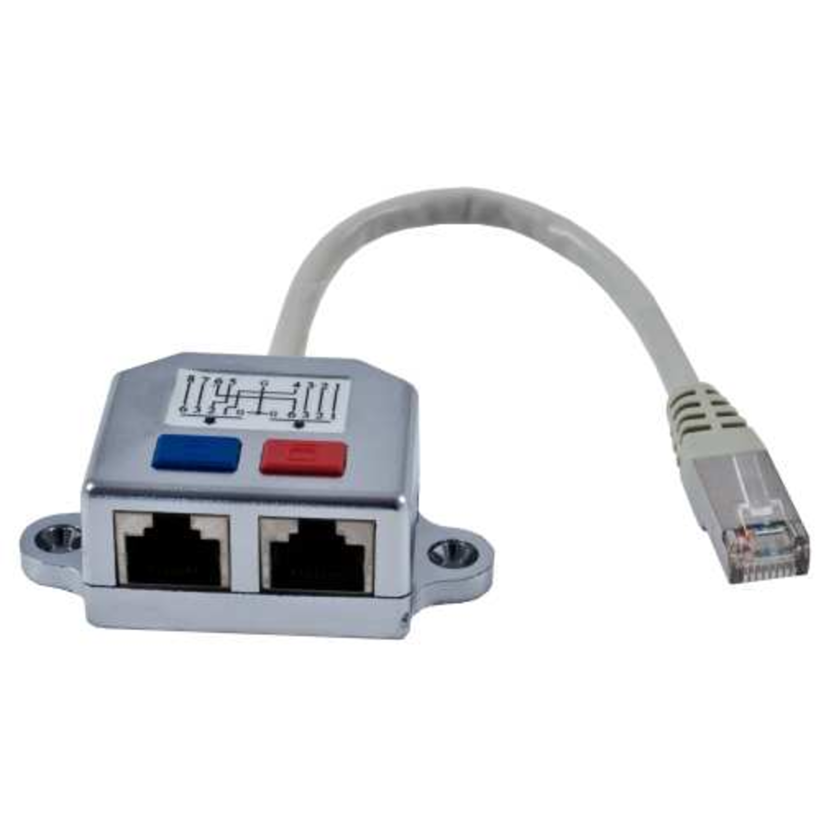 Synergy 21 S215235 RJ45 RJ45 0.15 M Grey Metallic