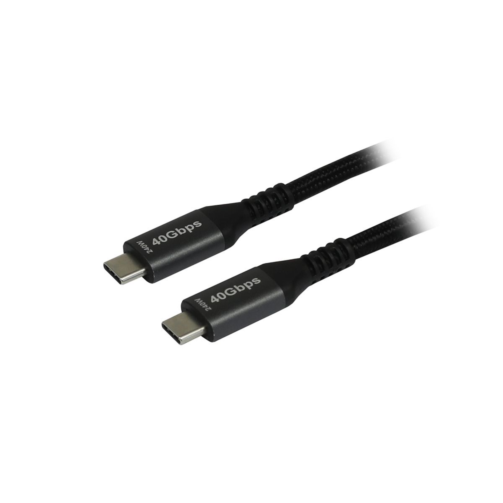 Synergy 21 Cable USB 4.0 C St 1.5m Black Textile 40G5A 240W Gen Cable DigitalData (S215316)