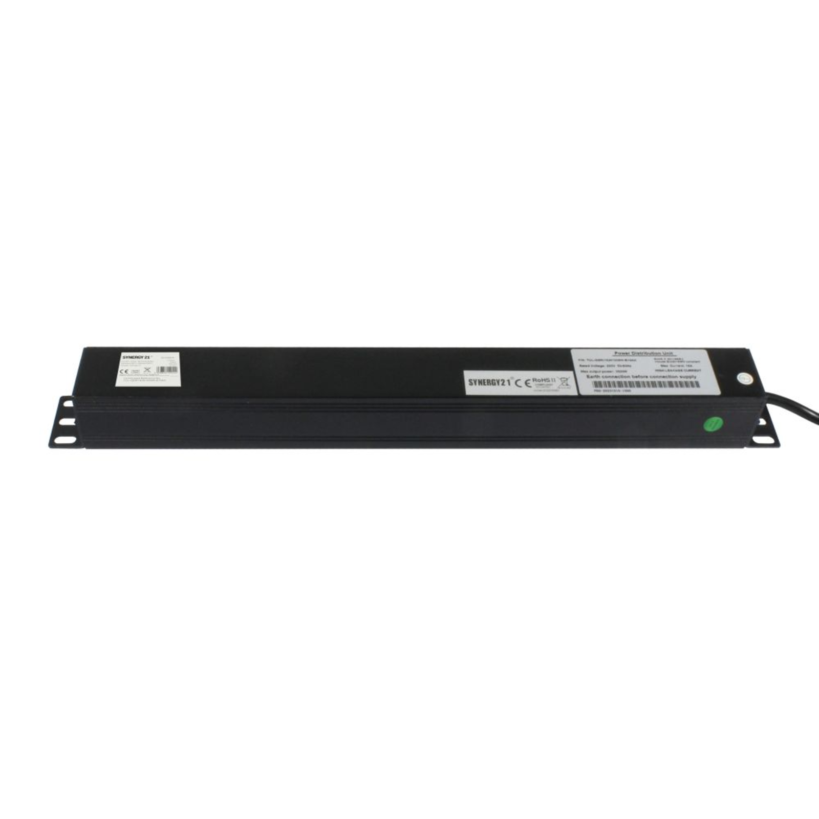Synergy 21 ALLNET 19inch Zbh. Power Strip 9x Sockets CEE7 Plug (S215390V4)