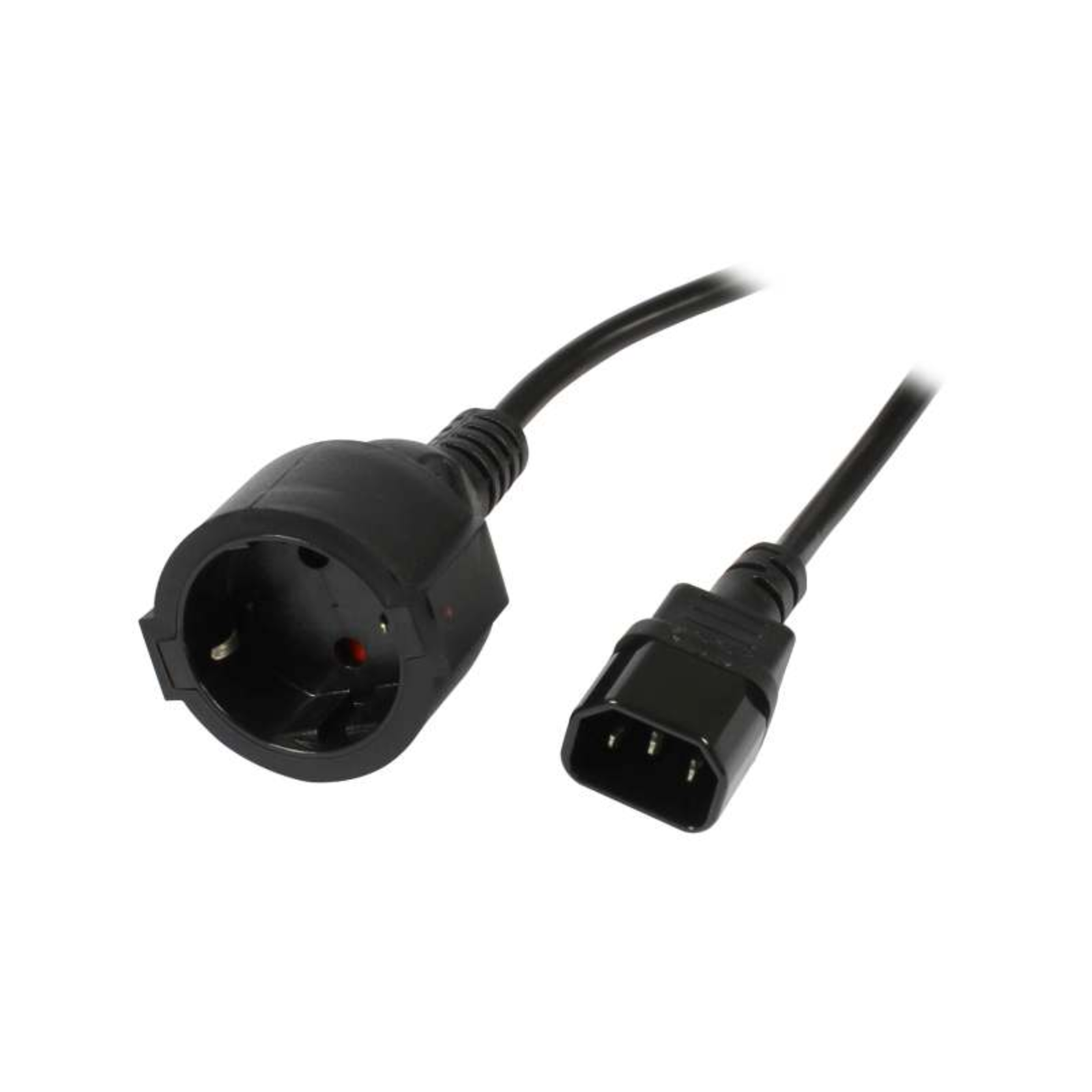 Synergy 21 S215399 1.8 M C14 Coupler CEE7/7 220 250 V 10 A Black