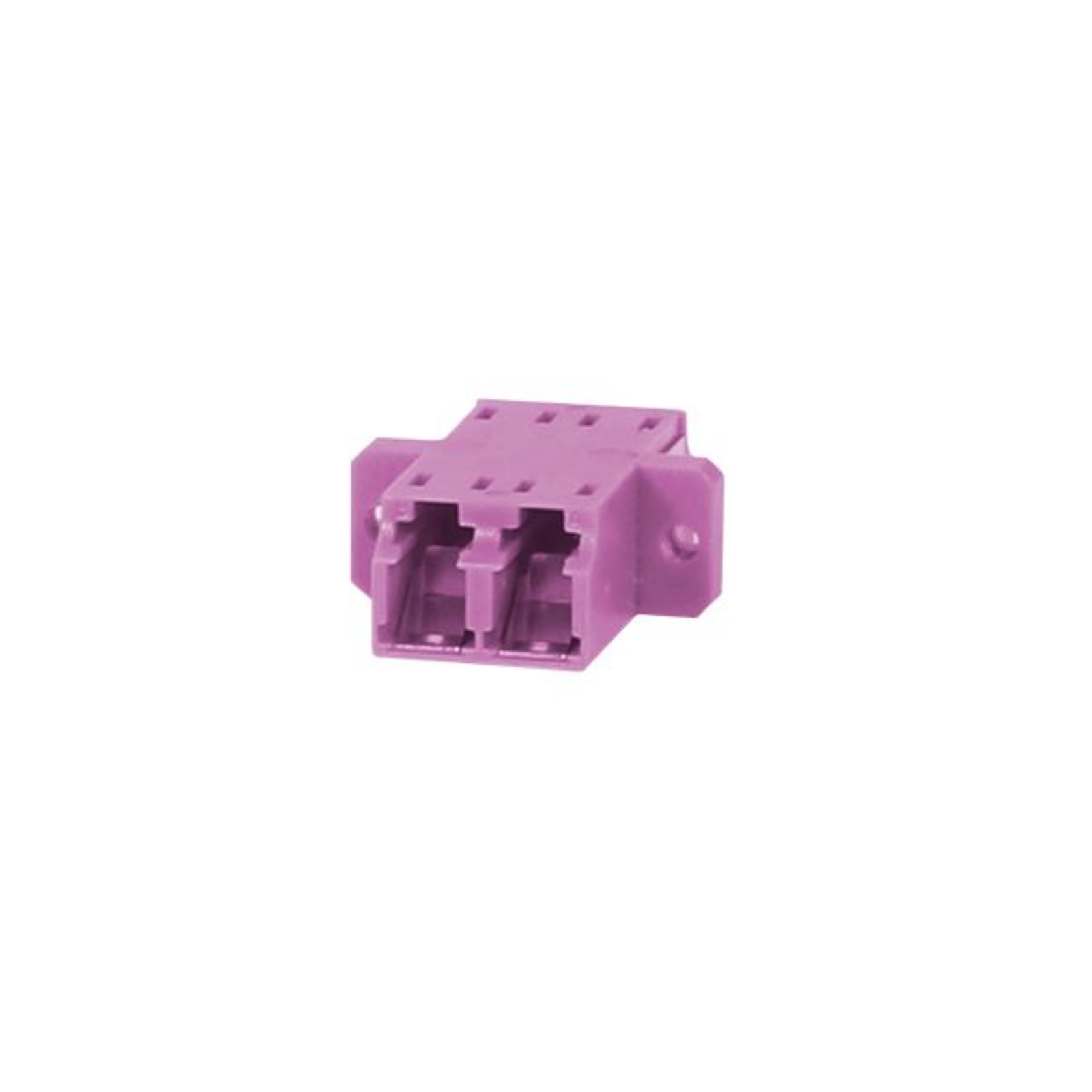 Synergy 21 Fibre Optic Coupler LC Socket/LC Socket 50/125u Multimode OM4 Erika Violet Duplex PVC