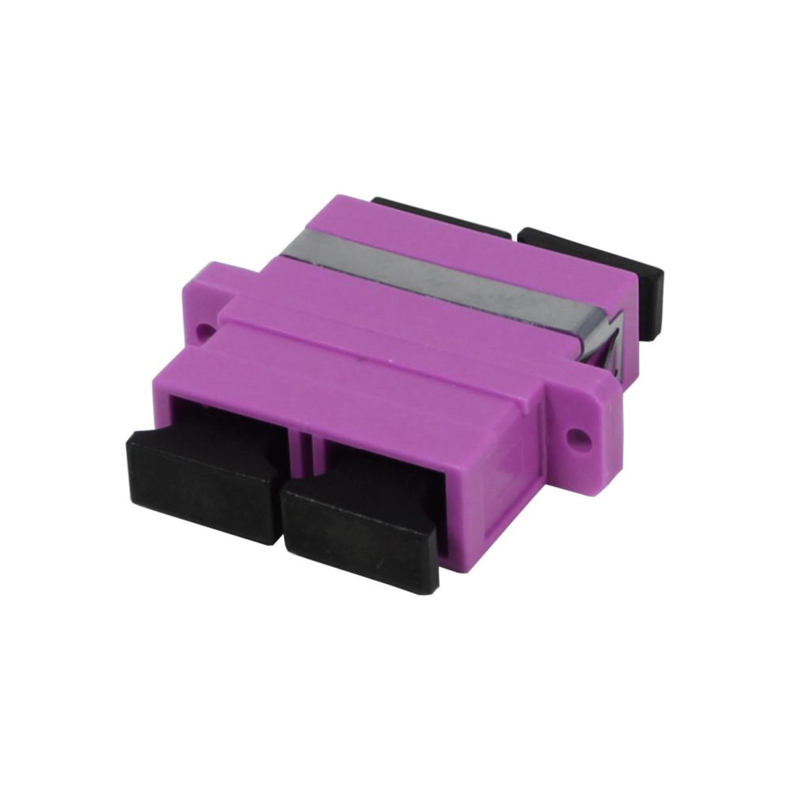 Synergy 21 Fibre Optic Coupler SC Socket/SC Socket 50/125u Multimode Duplex PVC OM4 Ceramic Sleeve