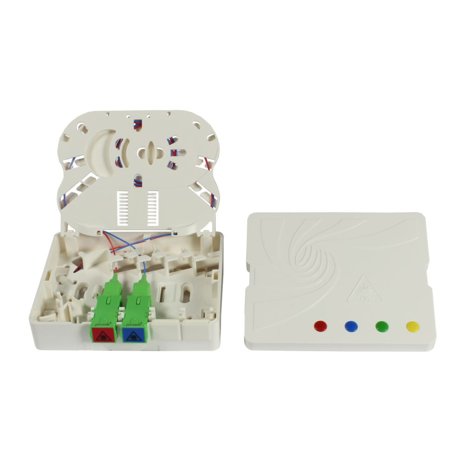Synergy21 FTTH Compact Box Pre-assembled 2xSC/APC