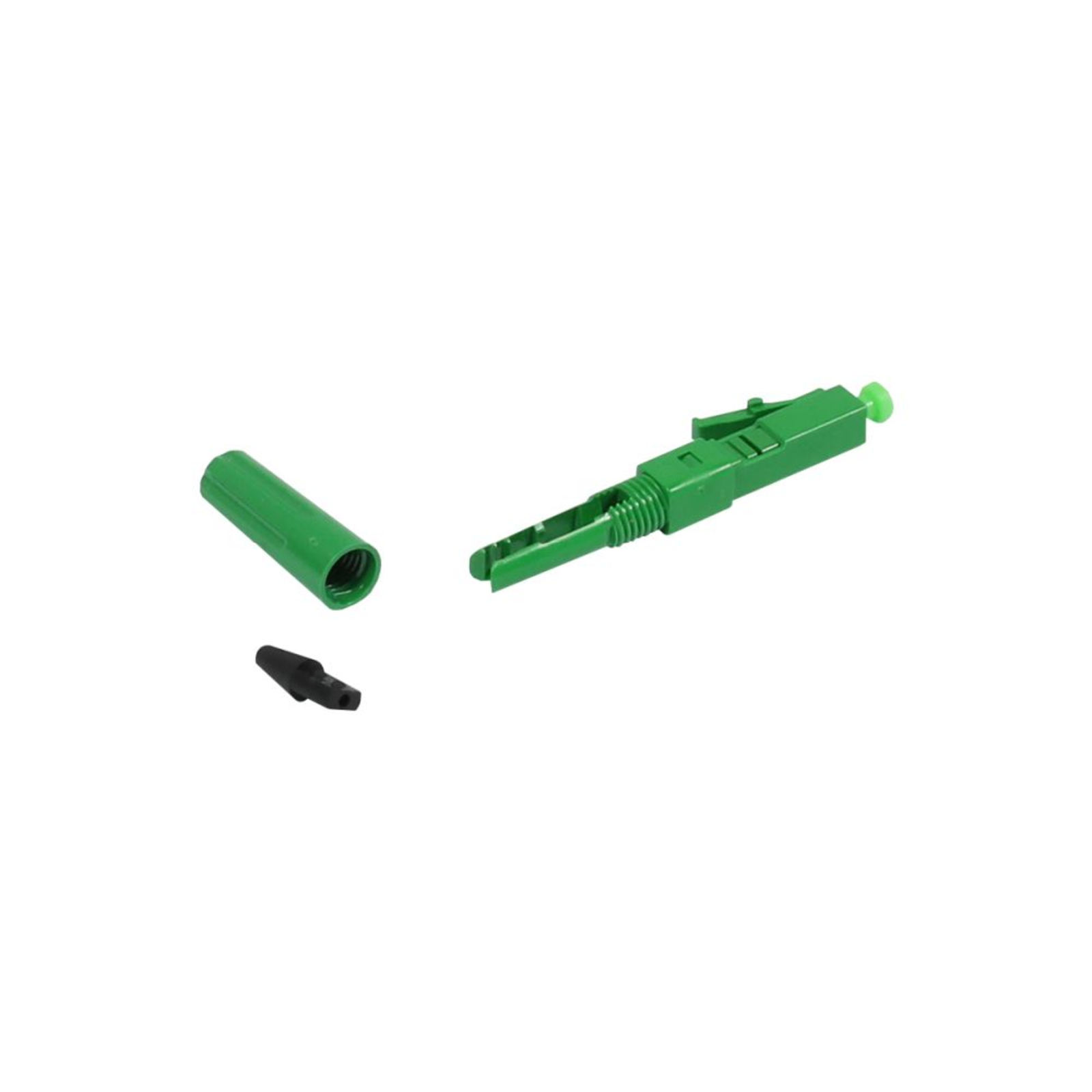 Synergy 21 Fiber Optic FTTH Cable Co. Field Attachable Connector LC APC 0.9mm SM 9125u Cable S215667
