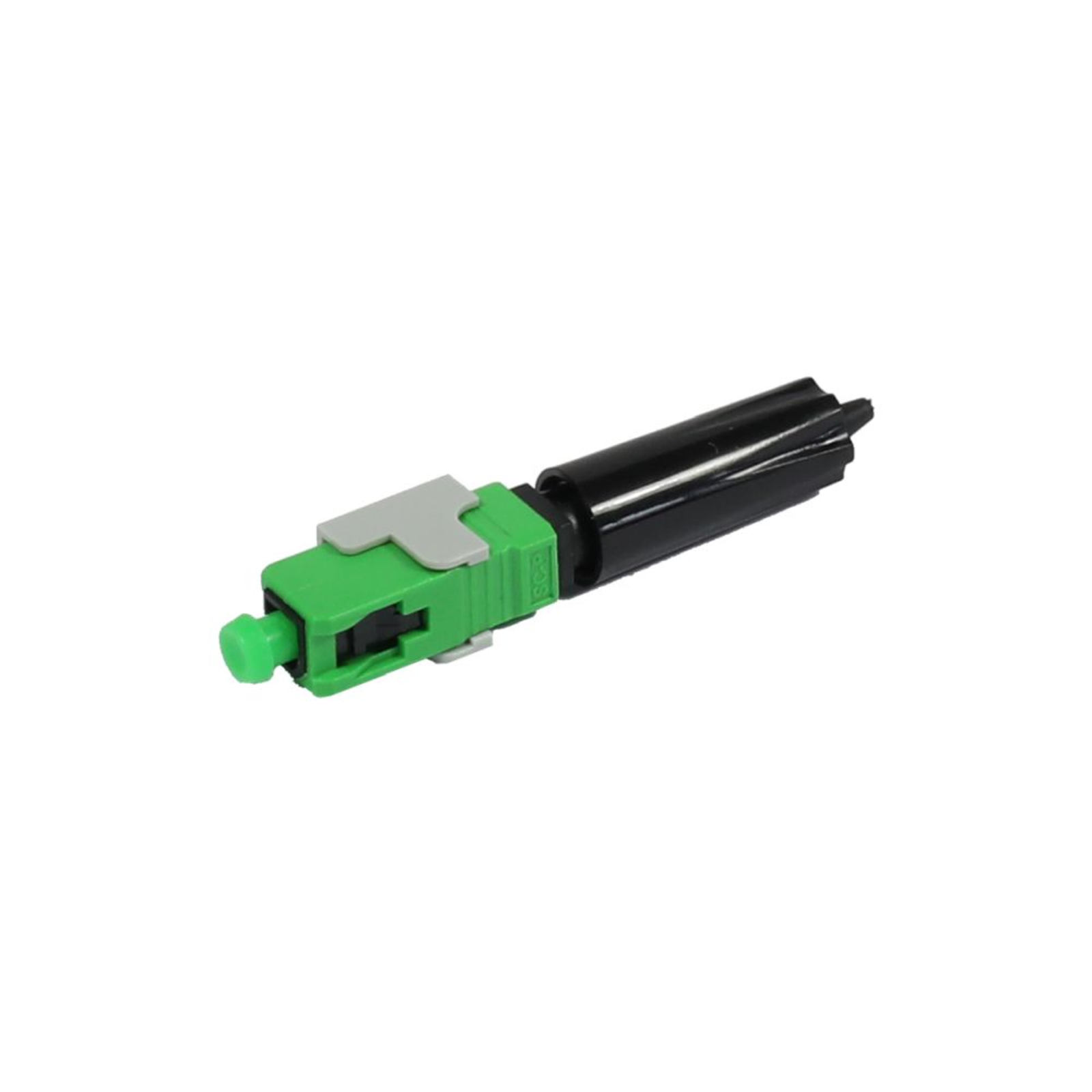 Synergy 21 Fiber Optic FTTH Cable Co. Field Attachable Connector SC APC 0.9mm SM 9125u Cable S215668
