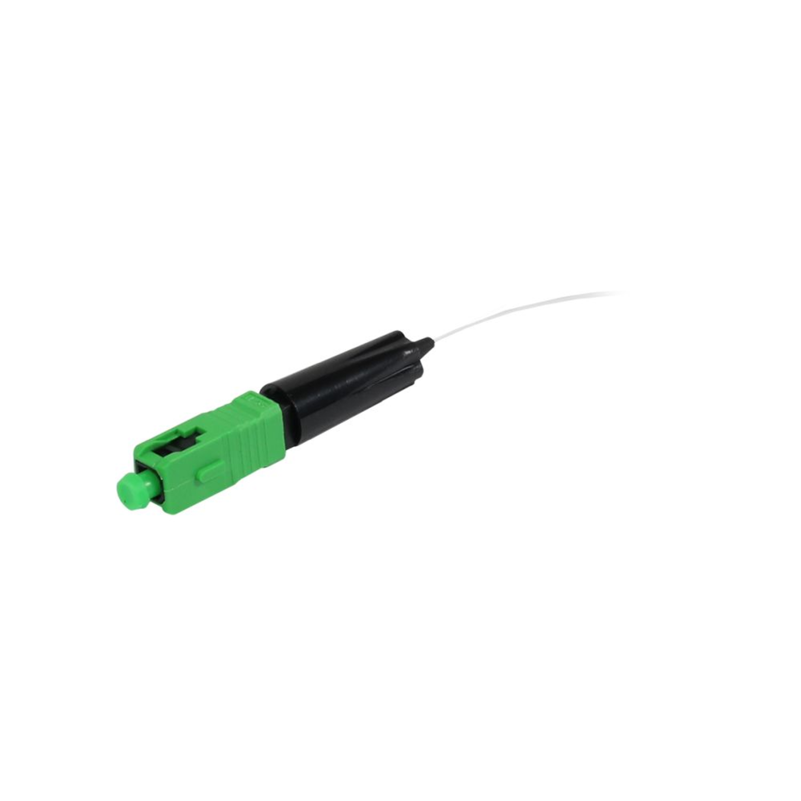 Synergy 21 Fiber Optic FTTH Cable Co. Field Attachable Connector SC APC 0.9mm SM 9125u Cable S215668