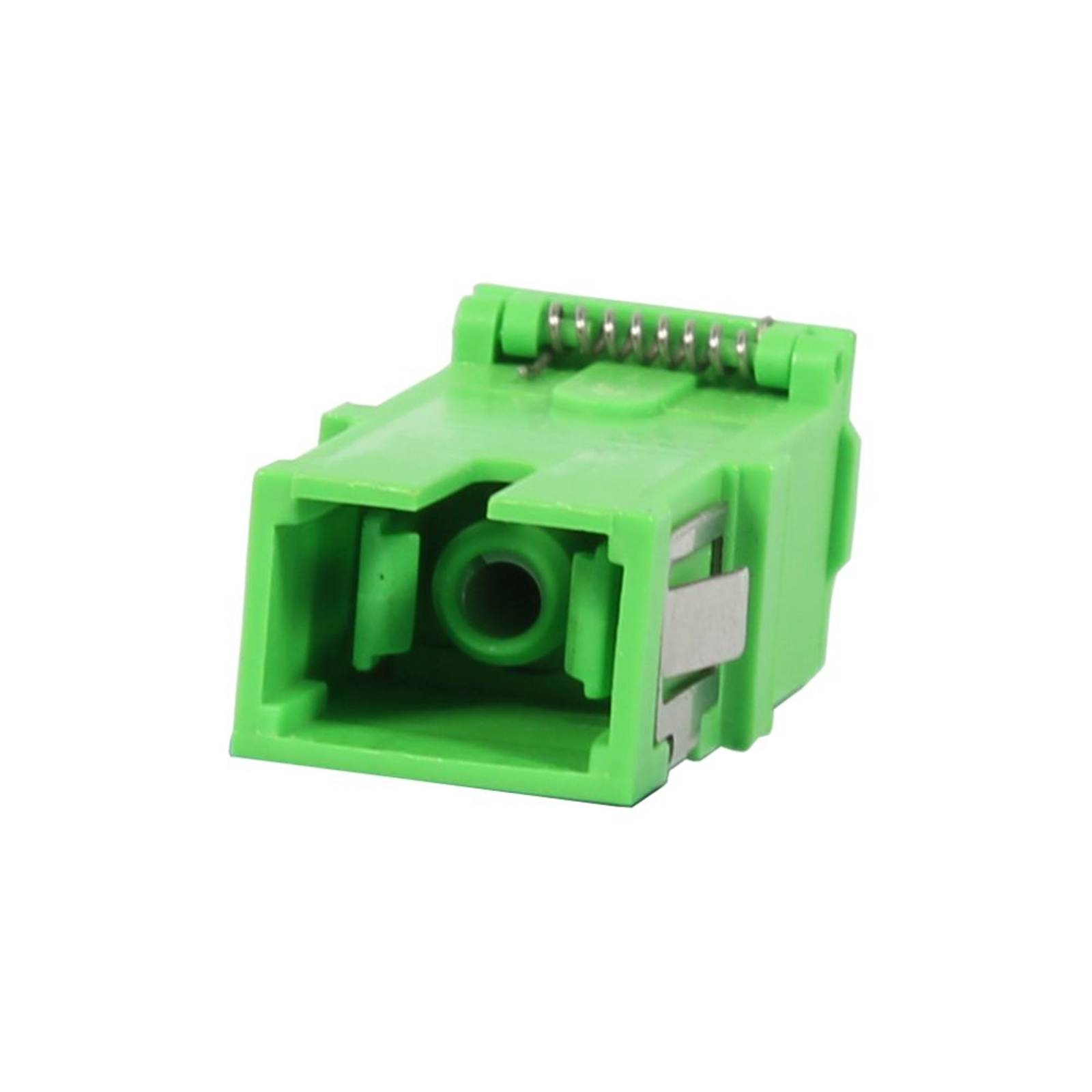 Synergy 21 S215677 SC/APC Uncoated Green Single Mode Polyvinyl Chloride (PVC) Ceramic
