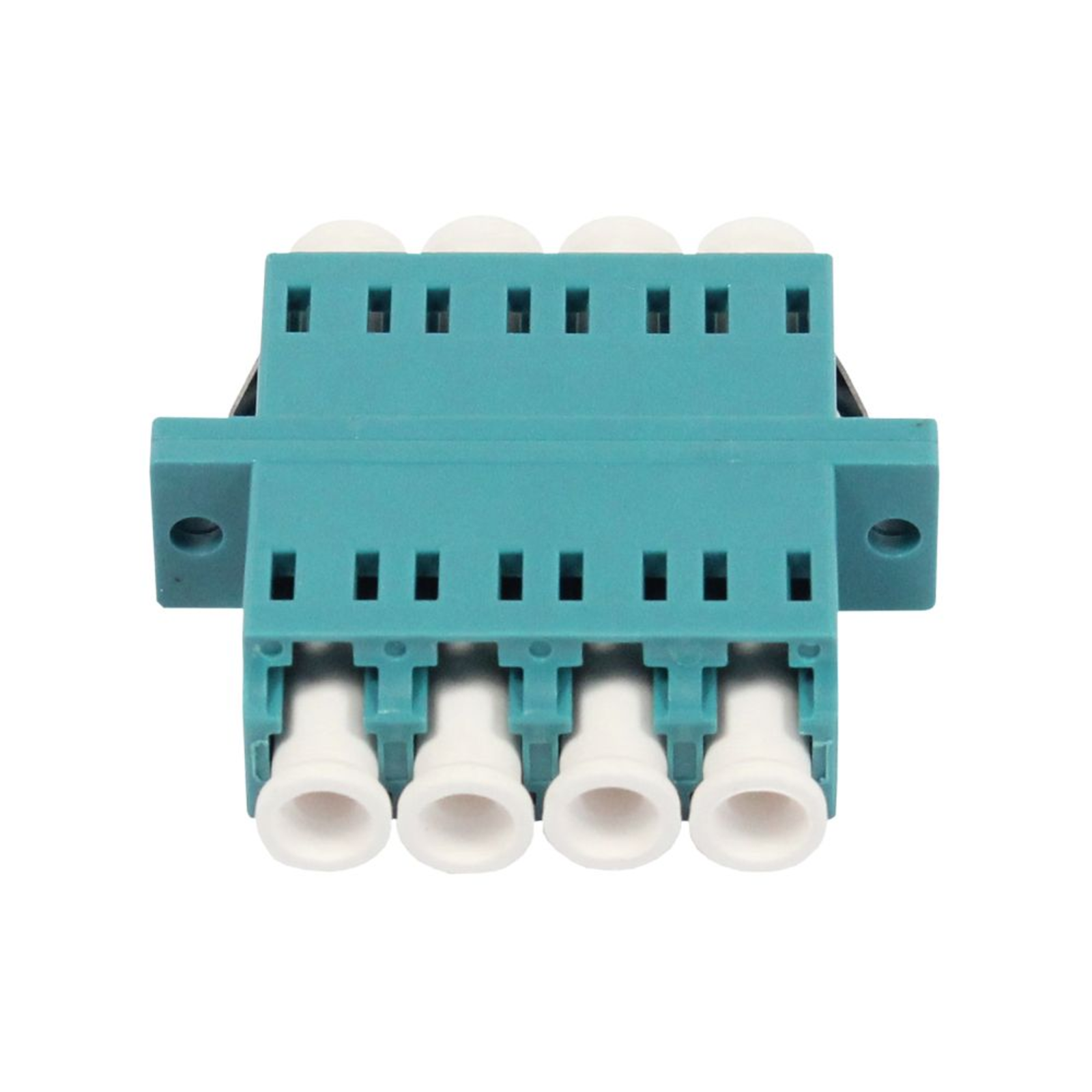Synergy 21 Fibre Optic Coupler LC Socket/LC Socket 50/125u Multimode OM3 Aqua Quad PVCmultimode