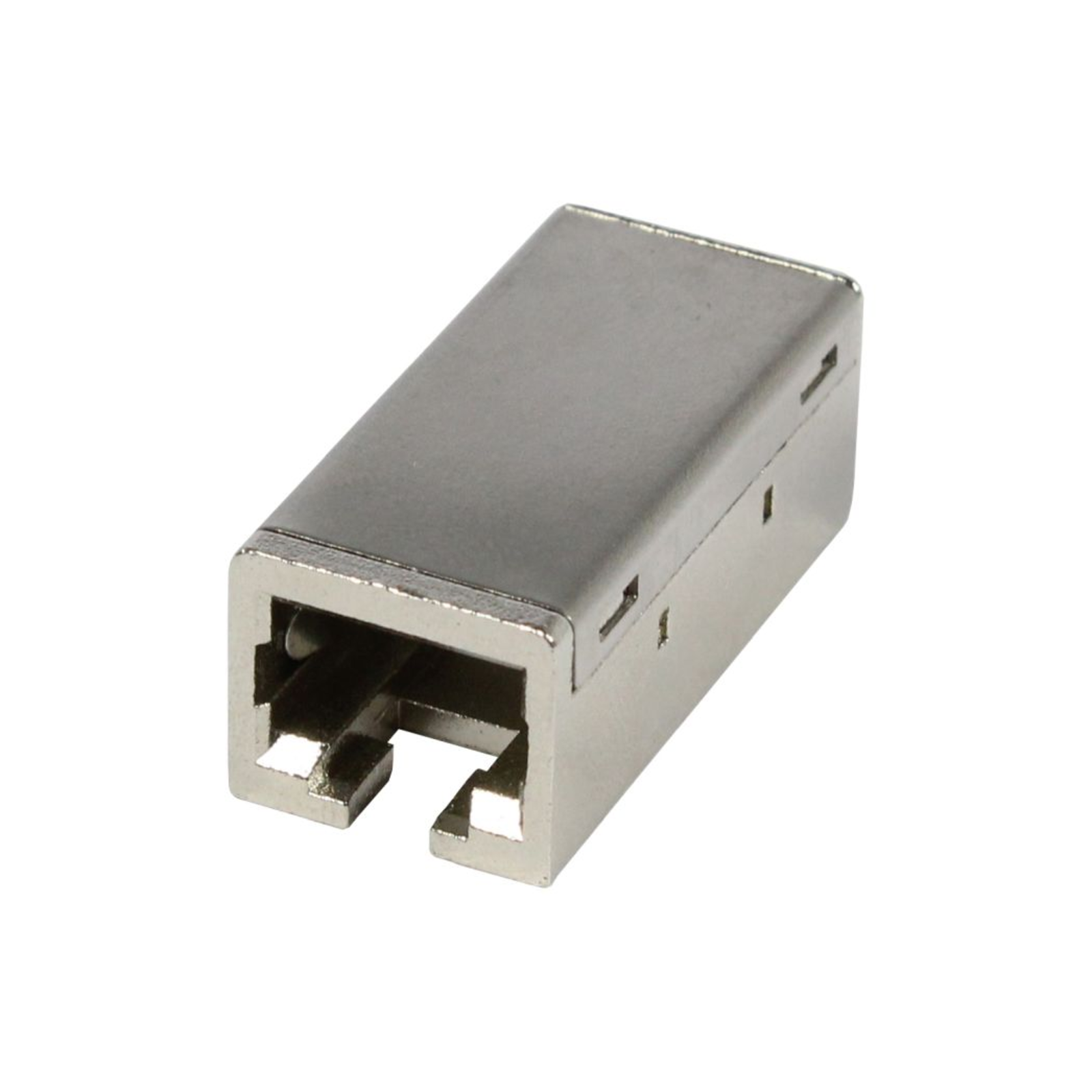 Synergy 21 TP-TP Coupling CAT6A Socket 1 1 8-pin RJ45 Slim Line Die-cast Zinc Network CAT 6a