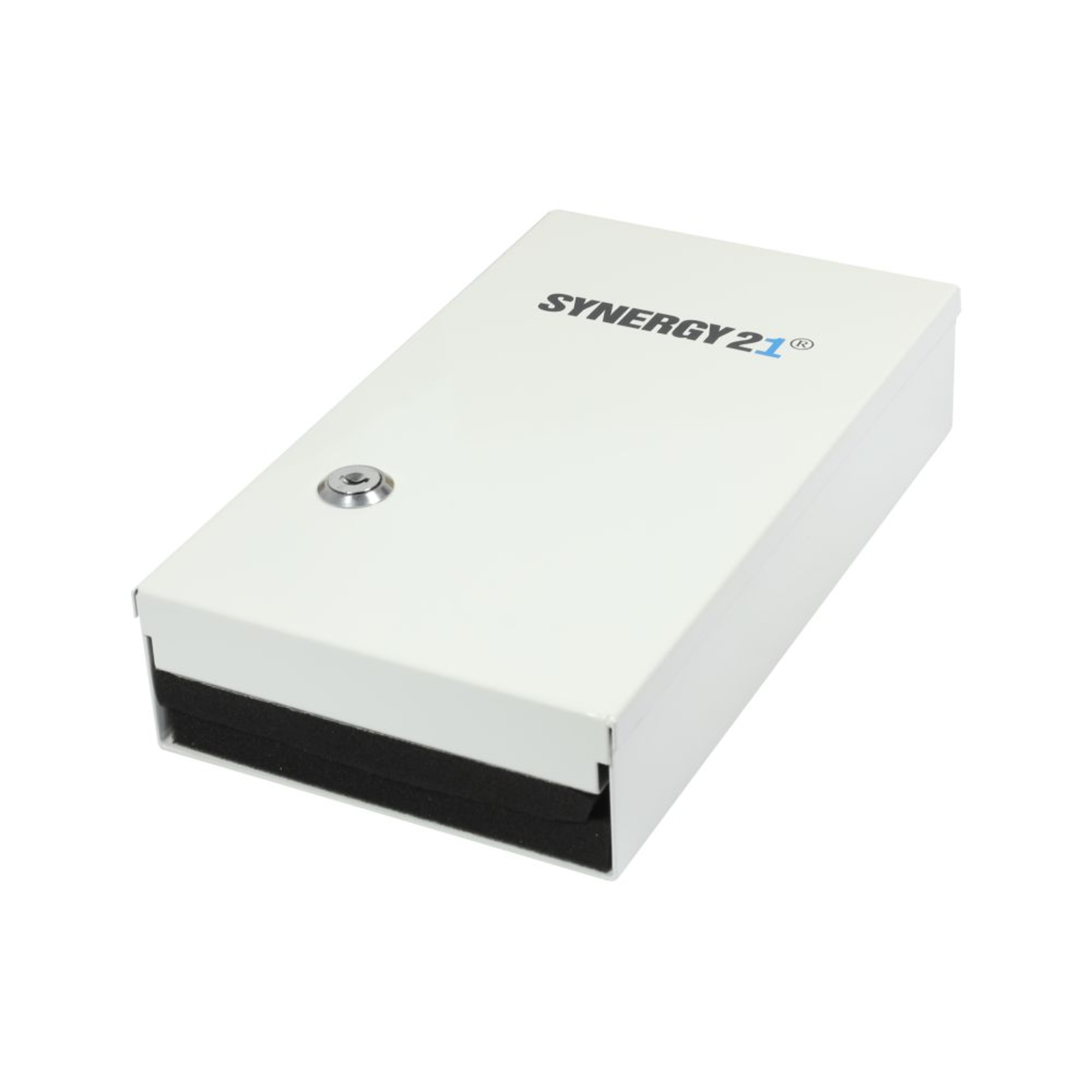 Synergy21 Fibre Optic Wall Distributor Mini LC/SC B150/H265/T55mmout Couplers/splice Cassette White