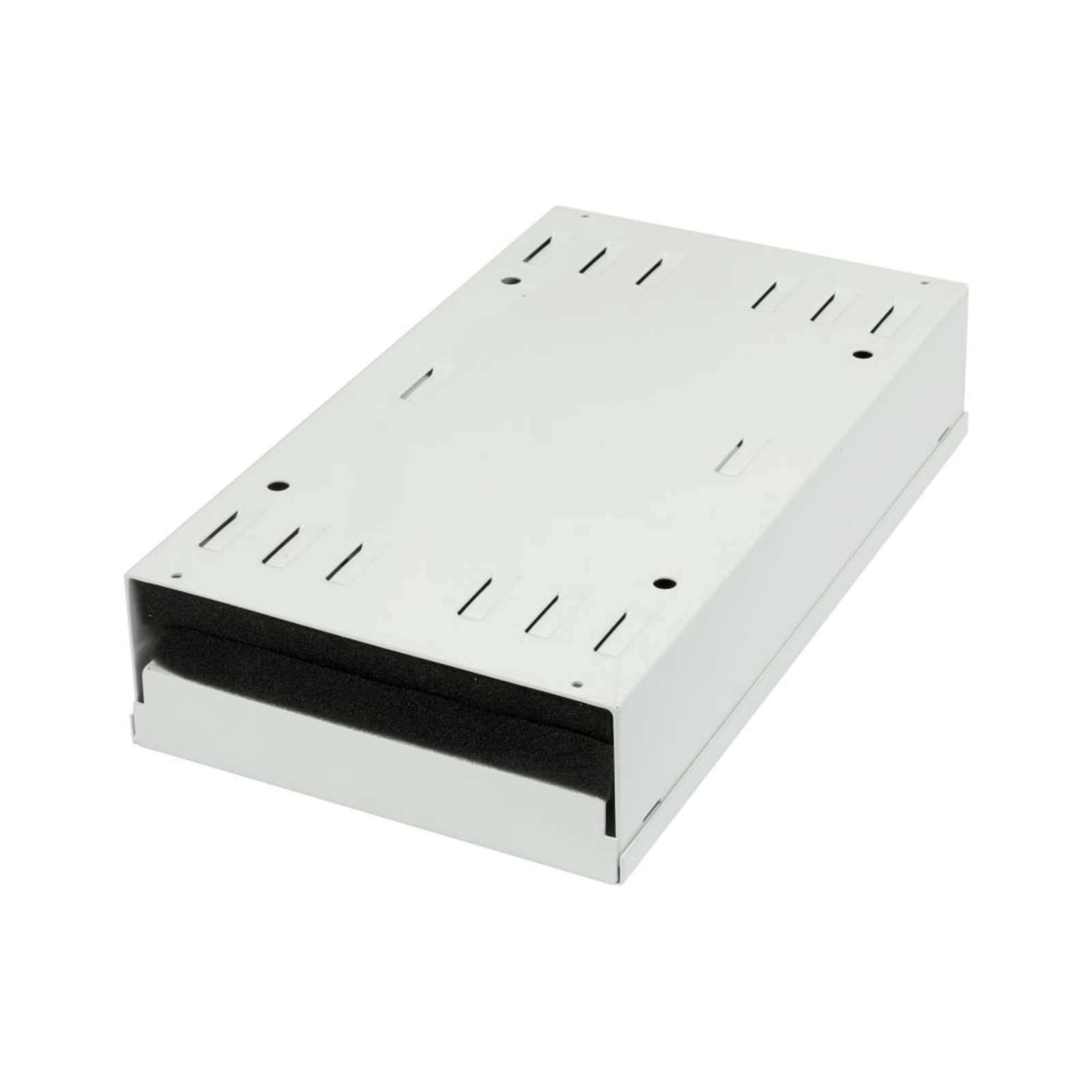 Synergy21 Fibre Optic Wall Distributor Mini LC/SC B150/H265/T55mmout Couplers/splice Cassette White