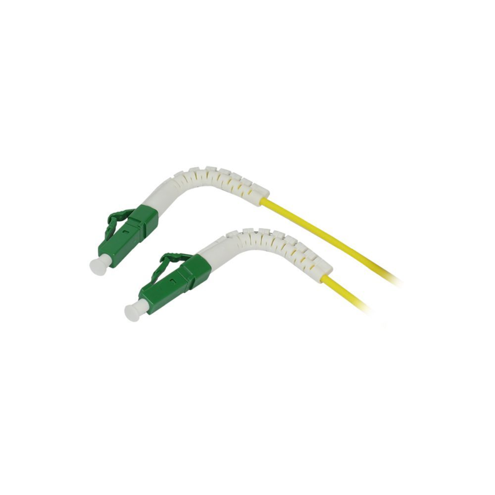 Synergy21 Fiber Optic 1-fiber Patch Cable 1.0mtr.LC(APC)-LC(APC) 9/125u OS2 G657A2 OD=2mm