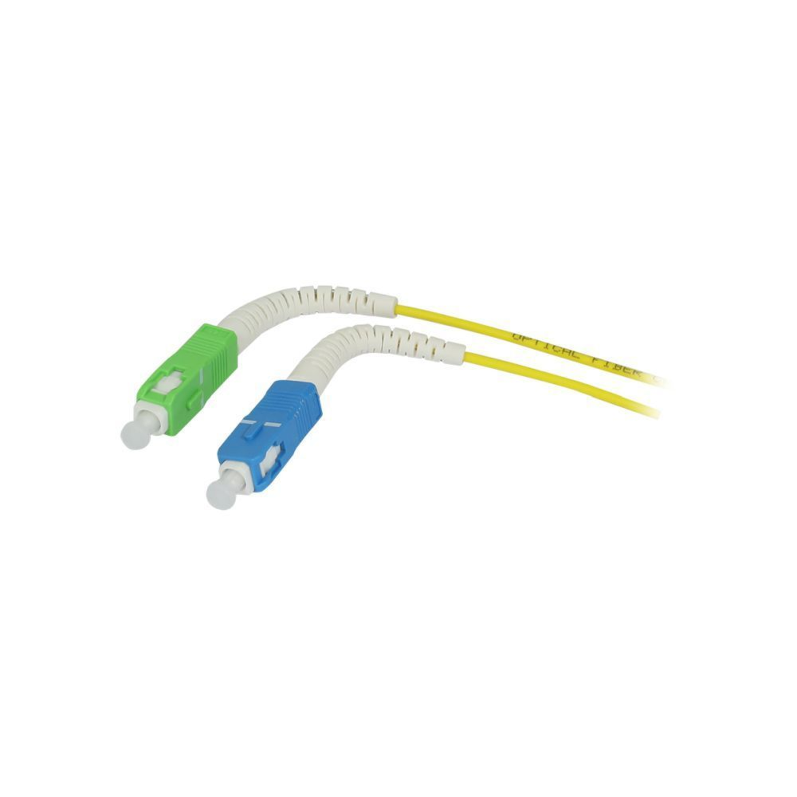 Synergy21 Fiber Optic 1-fiber Patchcable 3mtr.SC-SCAPC 9/125u OS2 G657A2 OD=2mm