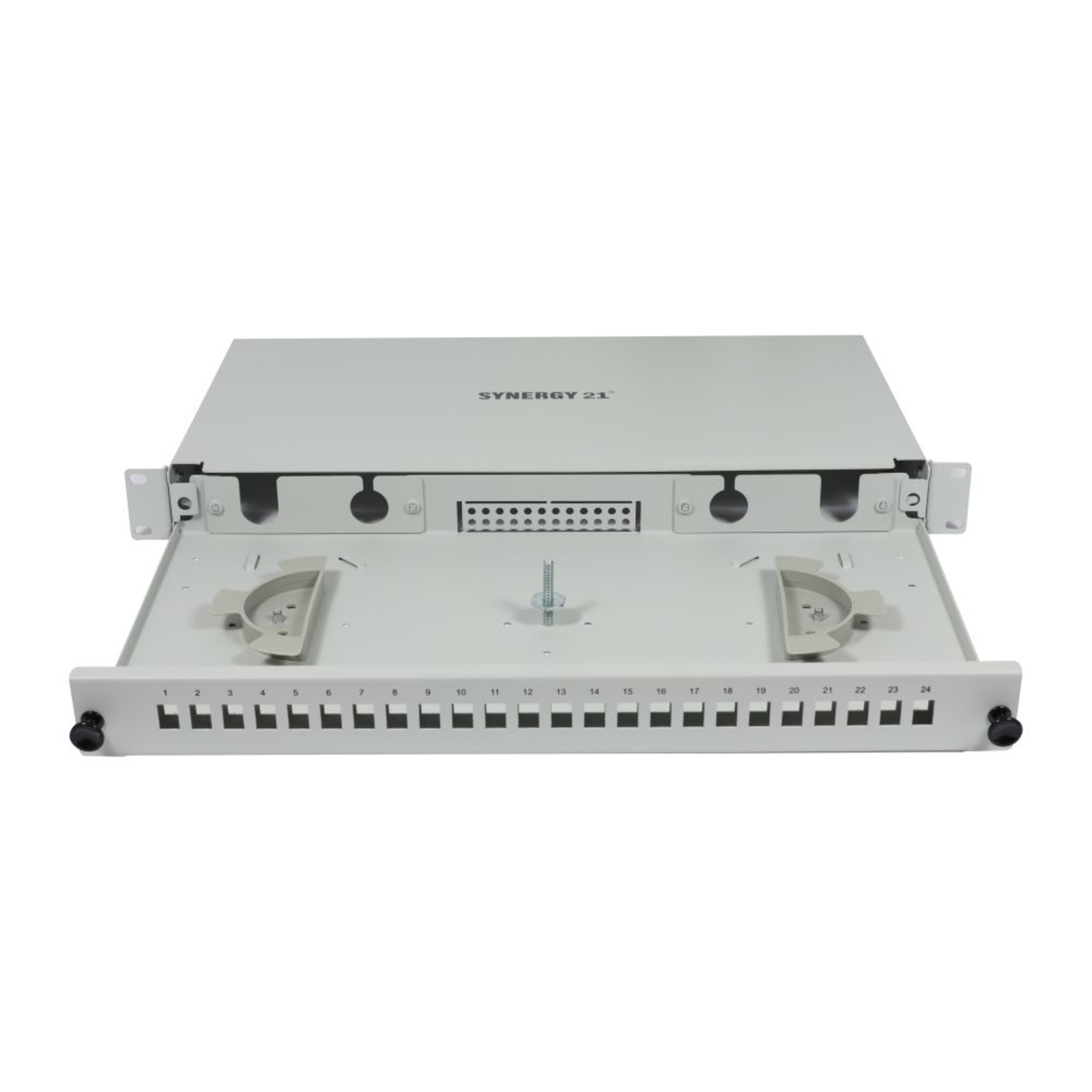 Synergy21 Fibre Optic Patch Panel for 24xLC Duplex Sockets 19