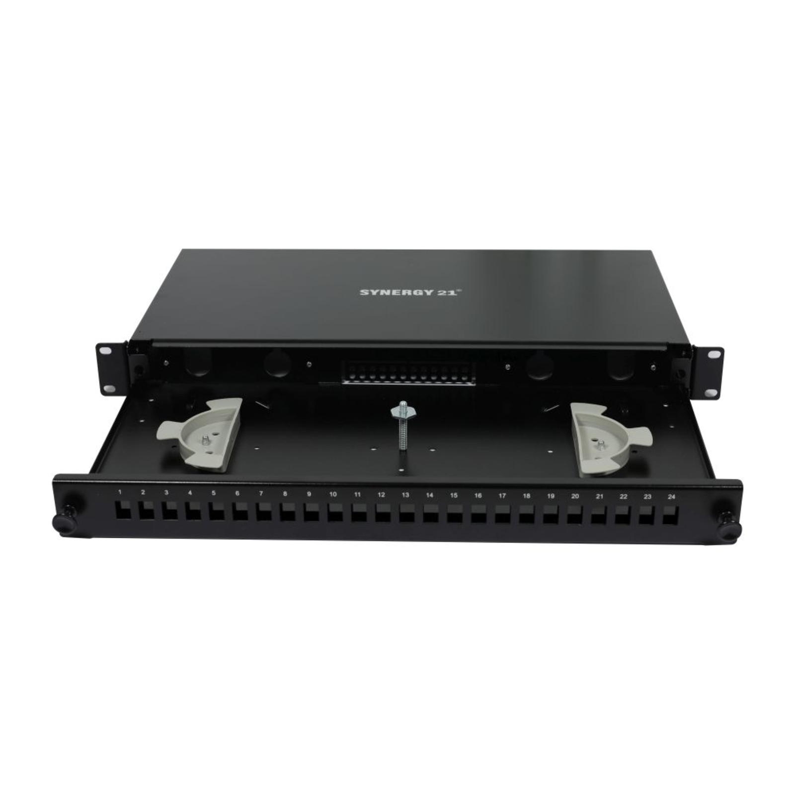Synergy21 Fibre Optic Patch Panel for 24xLC Duplex Sockets 19