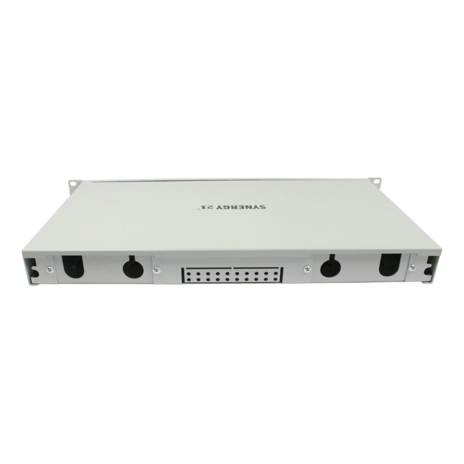 Synergy21 Fiber Optic Patch Panel 24x SC DuplexLC Quad Sockets 48.30cm (19)1U,out SCLC Couplers