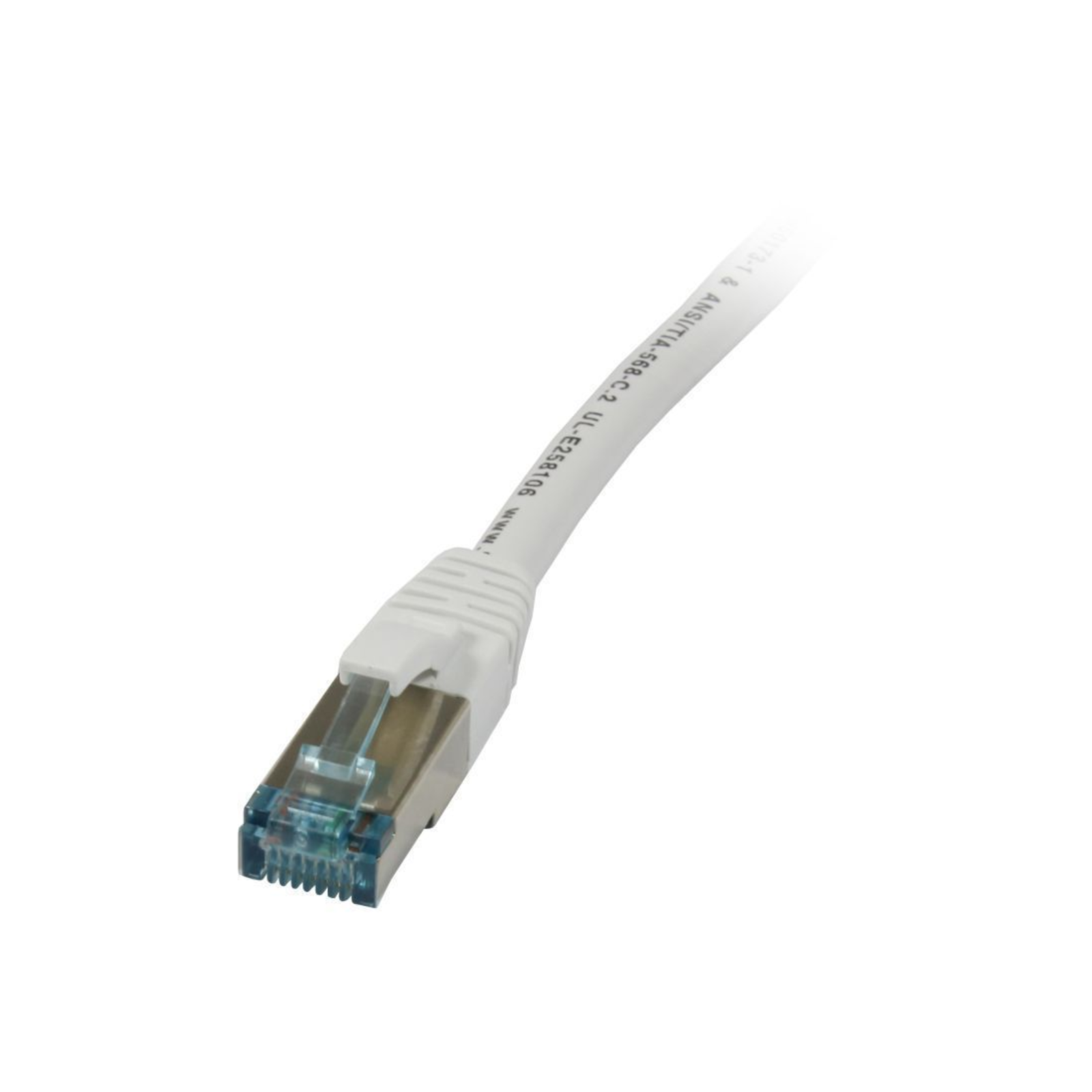 Synergy21 Patch Cable RJ45 CAT6A 500Mhz -10m White S-STP(S/FTP) TPE/LSZH(Superflex) AWG26