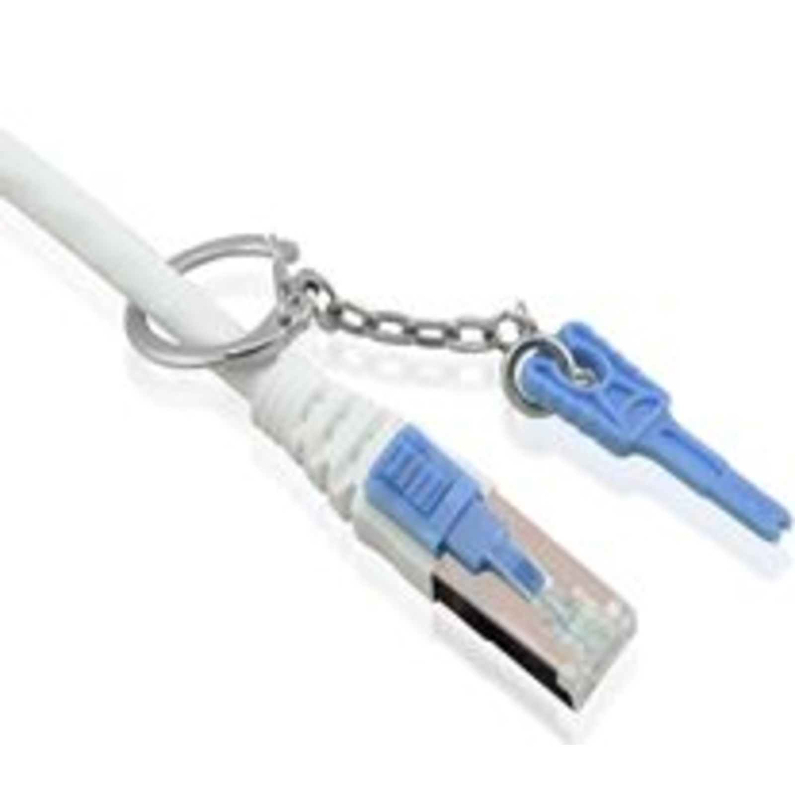 Synergy21 Patch Cable RJ45 CAT6A 500Mhz 3m Gray S-STP(S/FTP) with Lock AWG26