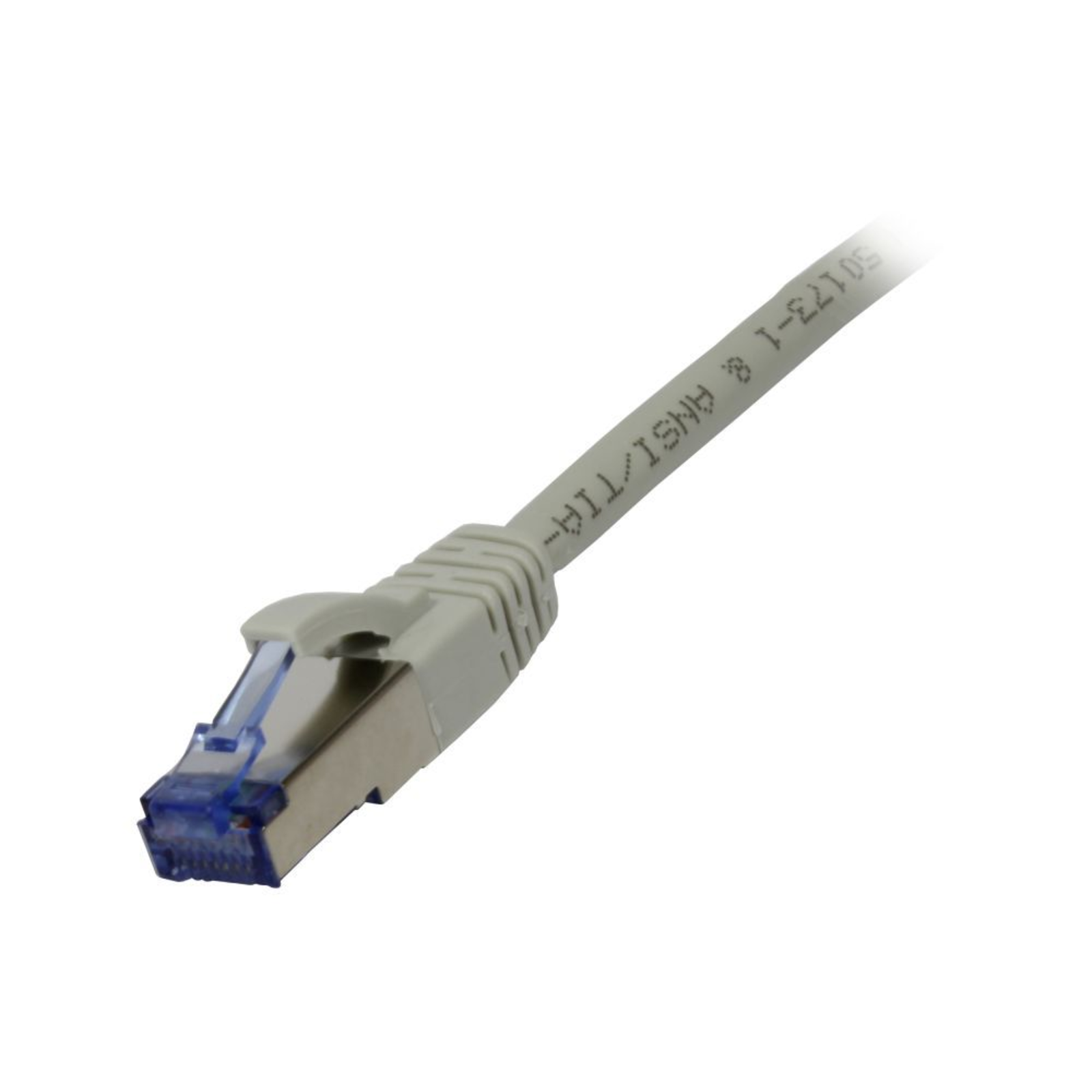 Synergy21 Patch Cable RJ45 CAT6A 500Mhz 1.0m Gray S-STP(S/FTP) (GHMT Certified) AW G26