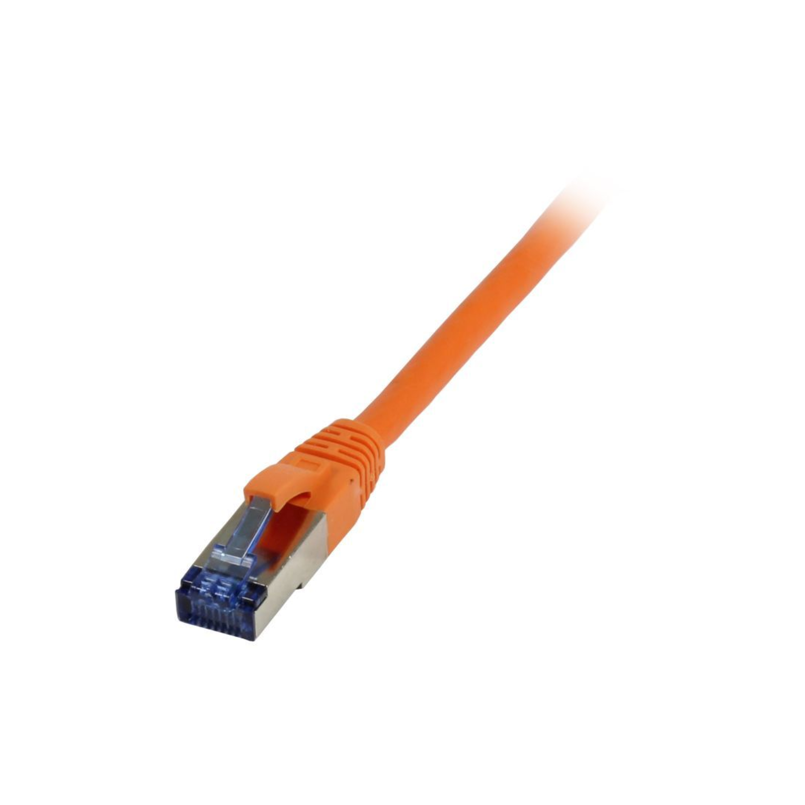 Synergy21 Patch Cable RJ45 CAT6A 500Mhz 0.5m orange S-STP(S/FTP) TPE/LSZH(Superflex) AWG26