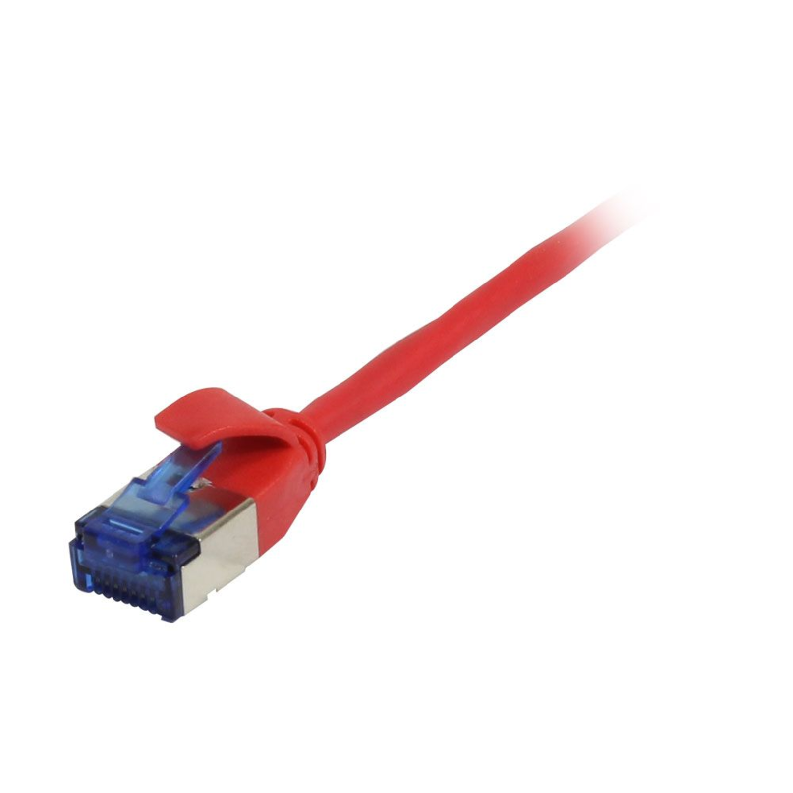 Synergy21 Patch Cable RJ45 CAT6A 500Mhz -10m Red U/FTP Slimline Round D 3.8mm TPE(Superflex) AWG32