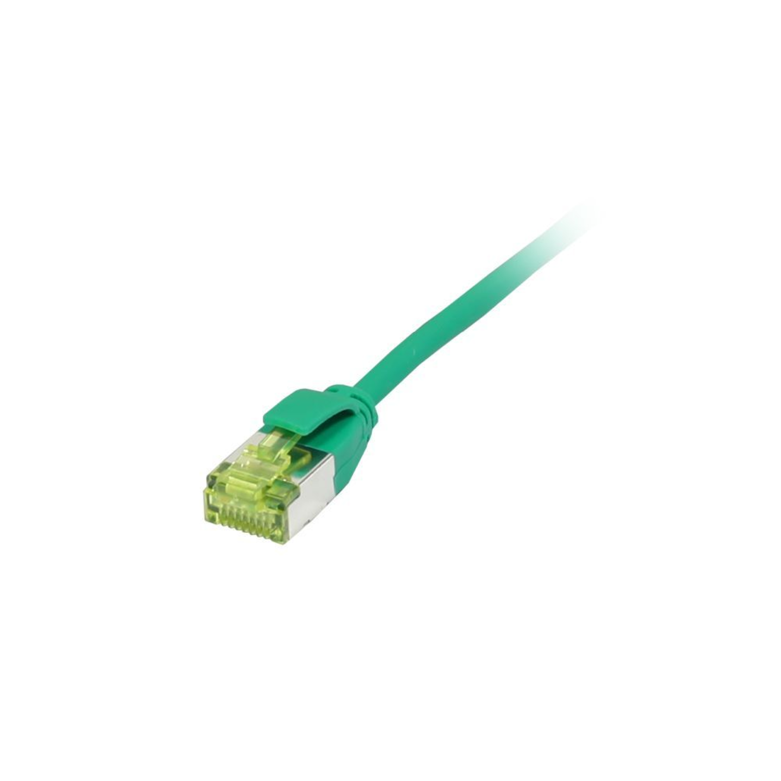 Synergy21 Patch Cable RJ45 CAT6A 500Mhz 3m Green U/FTP Slimline Round 3.8mm TPE/LSZHSuperflex AWG32