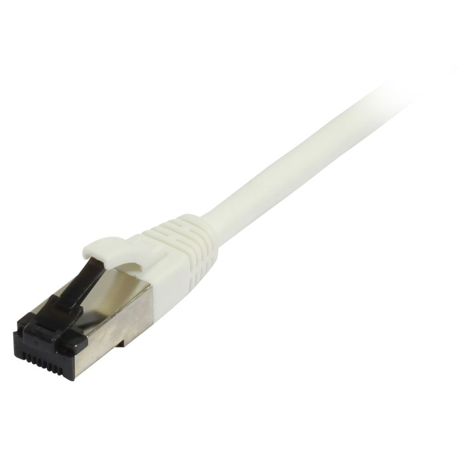 Synergy21 Patch Cable RJ45 CAT8.1 2000Mhz 1.5m White S-STP(S/FTP) TPE(Ultra SuperFlex) AWG26
