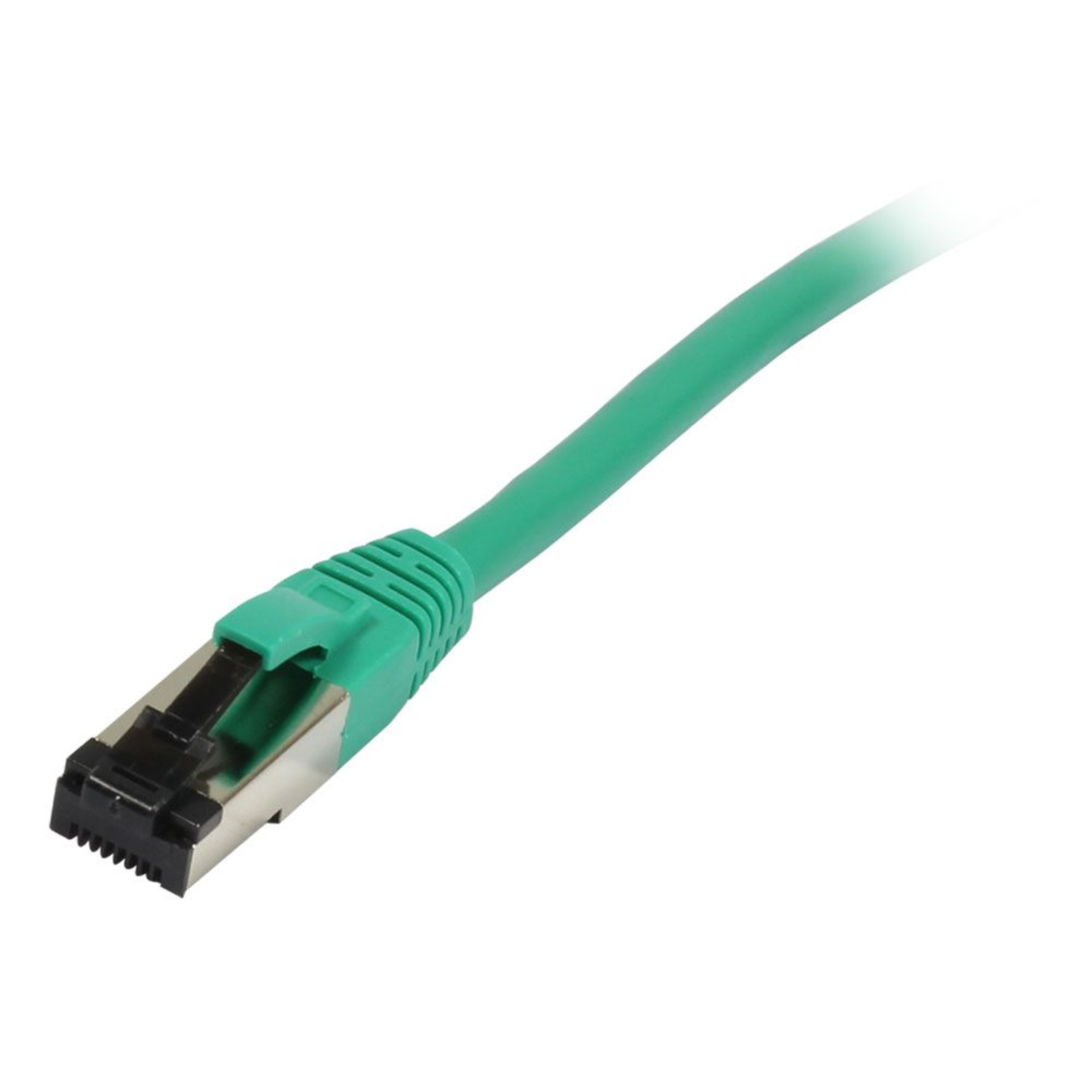 Synergy21 Patch Cable RJ45 CAT8.1 2000Mhz 7.5m Green S-STP(S/FTP) TPE(Ultra SuperFlex) AWG26