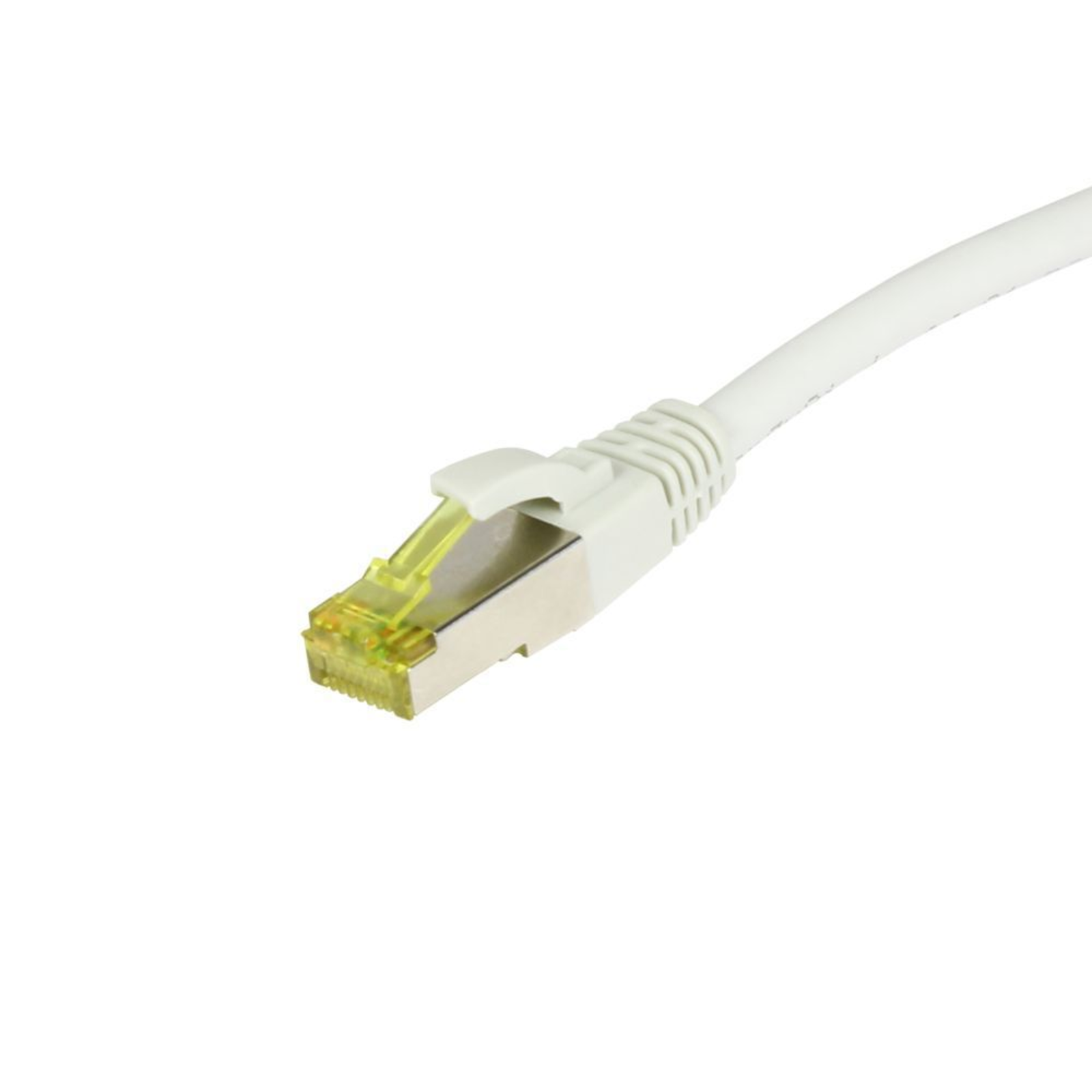 Synergy21 Cable Patch-RJ45 S-STP(S/FTP) 500Mhz 15.0m CAT6A White TPE/LSZH(Ultraflex) AWG26 with CAT7