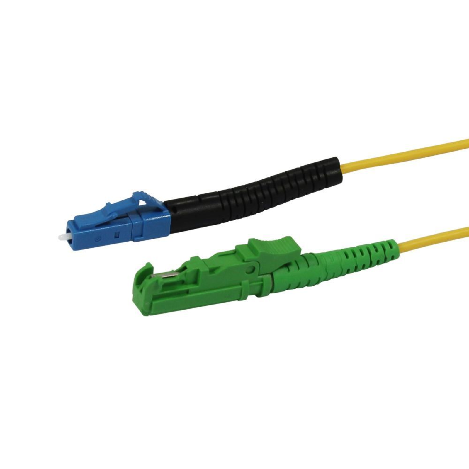 Synergy21 LWL-1-Fiber-Patchk 2.2mtr.LC-LSHE2000APC 9/125u OS2 G657A2 AD=2mm LC Has Flexible Bend